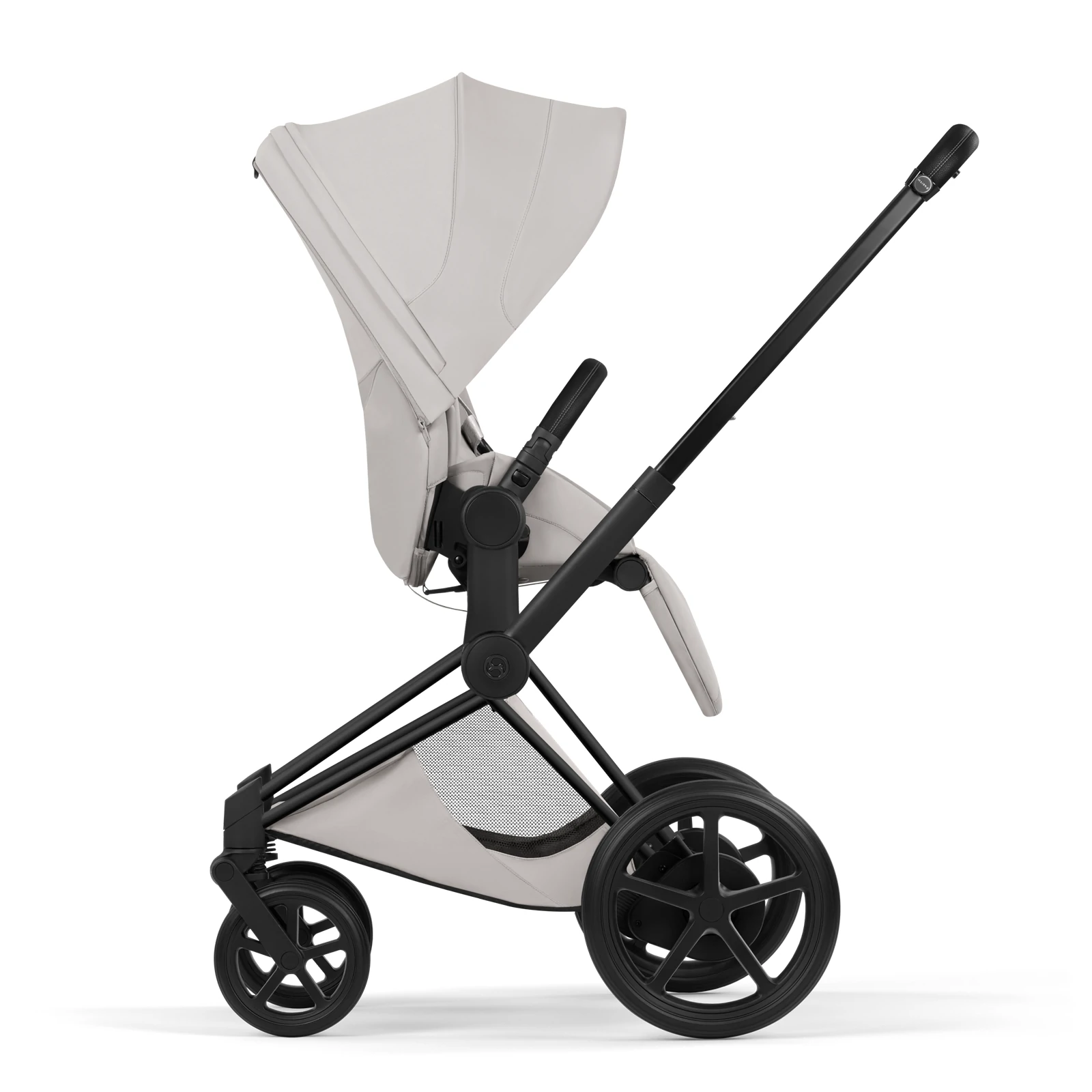 Cybex e-Priam 5.0 - wózek 2w1 | City Grey - Matt Black (Style)