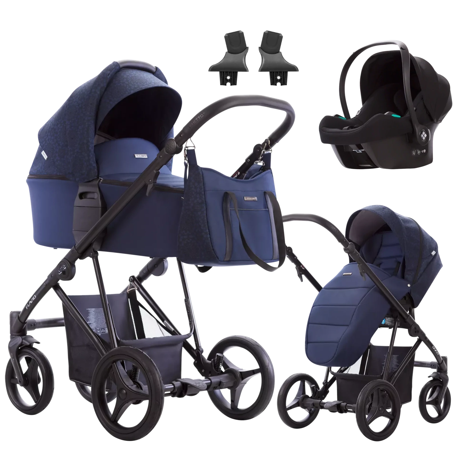 Bebetto Flavio + Bebetto Cosmo 2.0 +GRATIS - 3w1 | Flowers 04