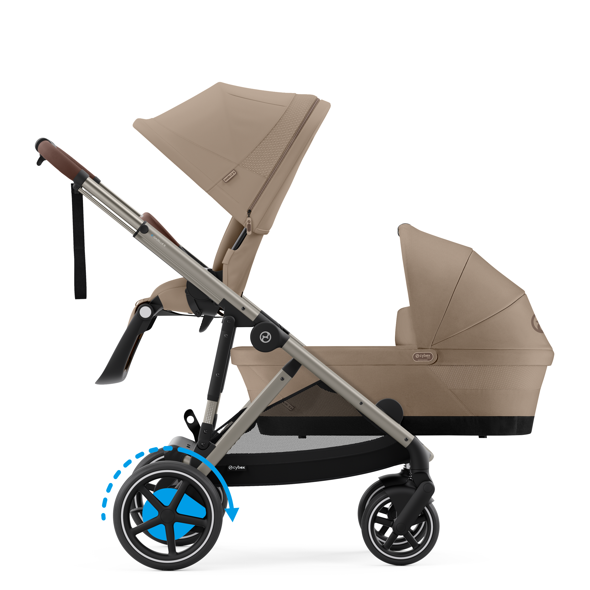 Cybex e-Gazelle S Duo | Almond Beige Cybex e-Gazelle S Duo | Almond Beige