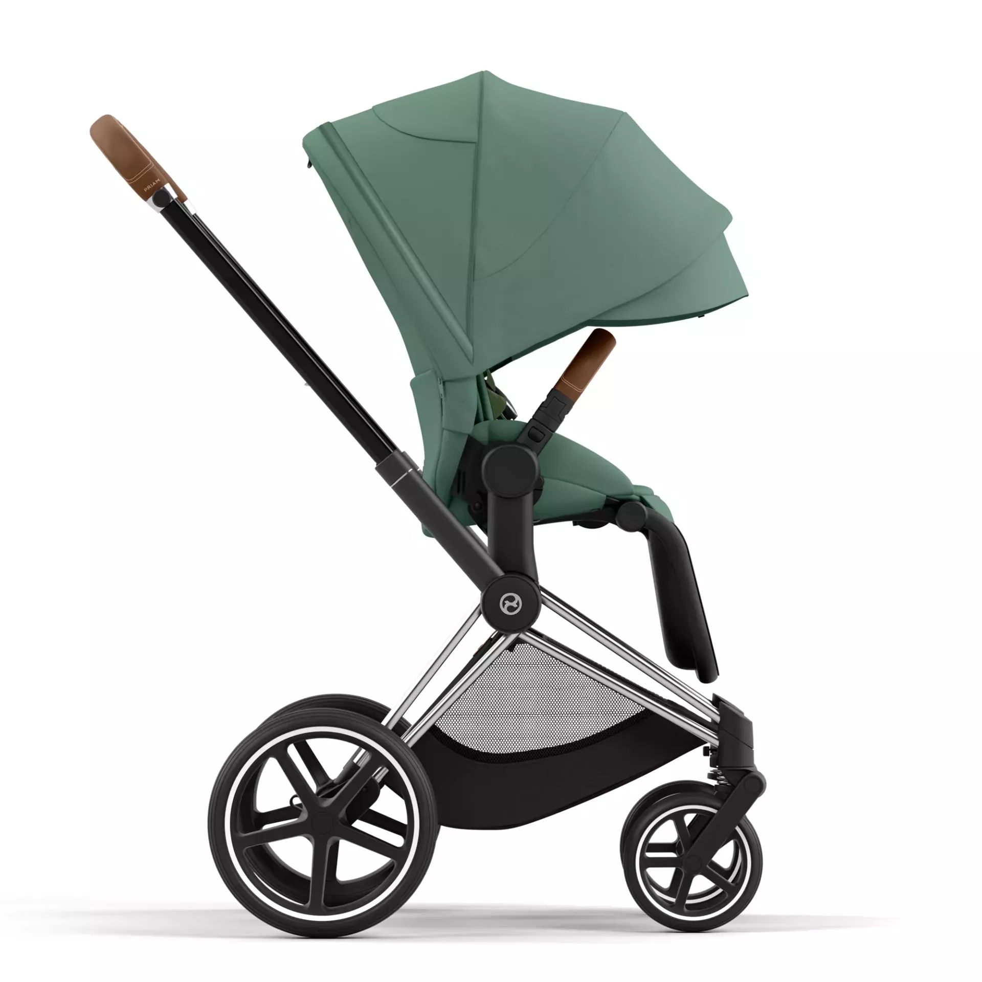 Cybex Priam 4.0 | Leaf Green (Chrome Brown Frame) Cybex Priam 4.0 | Leaf Green (Chrome Brown Frame)
