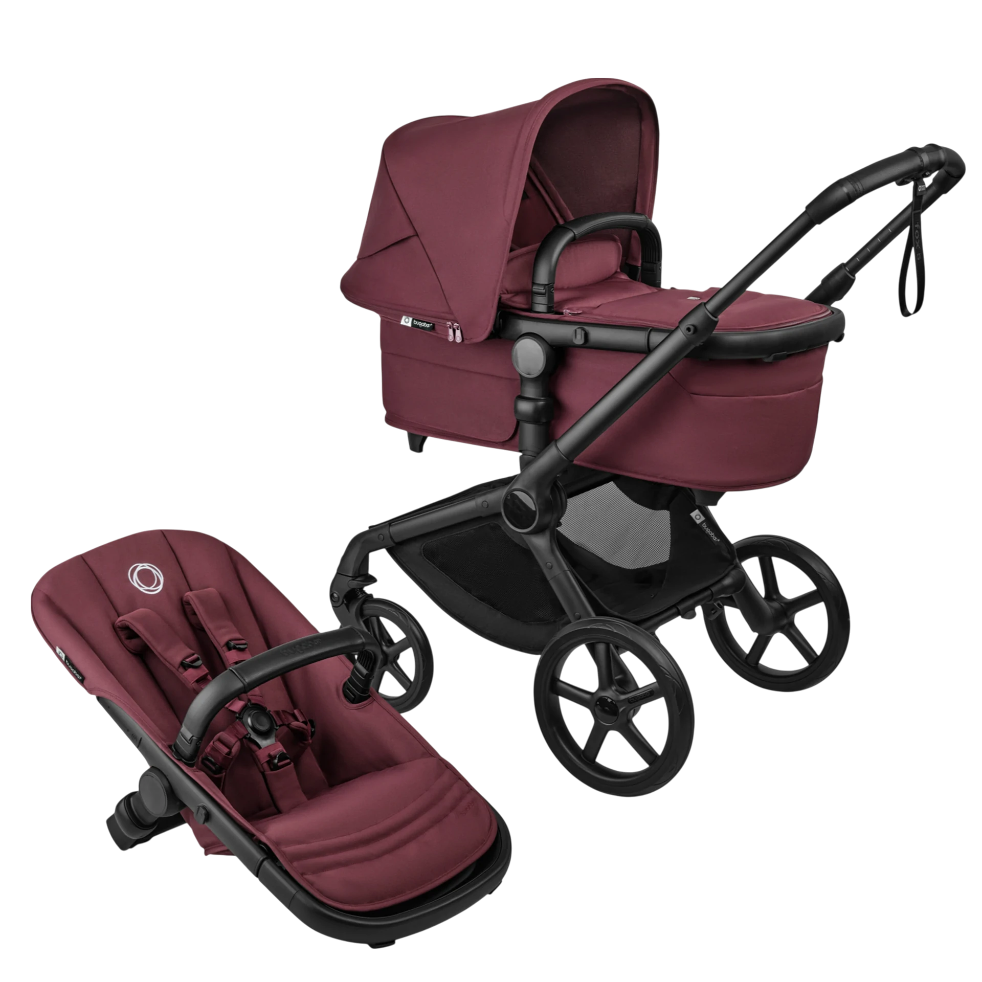 Bugaboo Fox 5 Renew - 2w1 | Dark Cherry