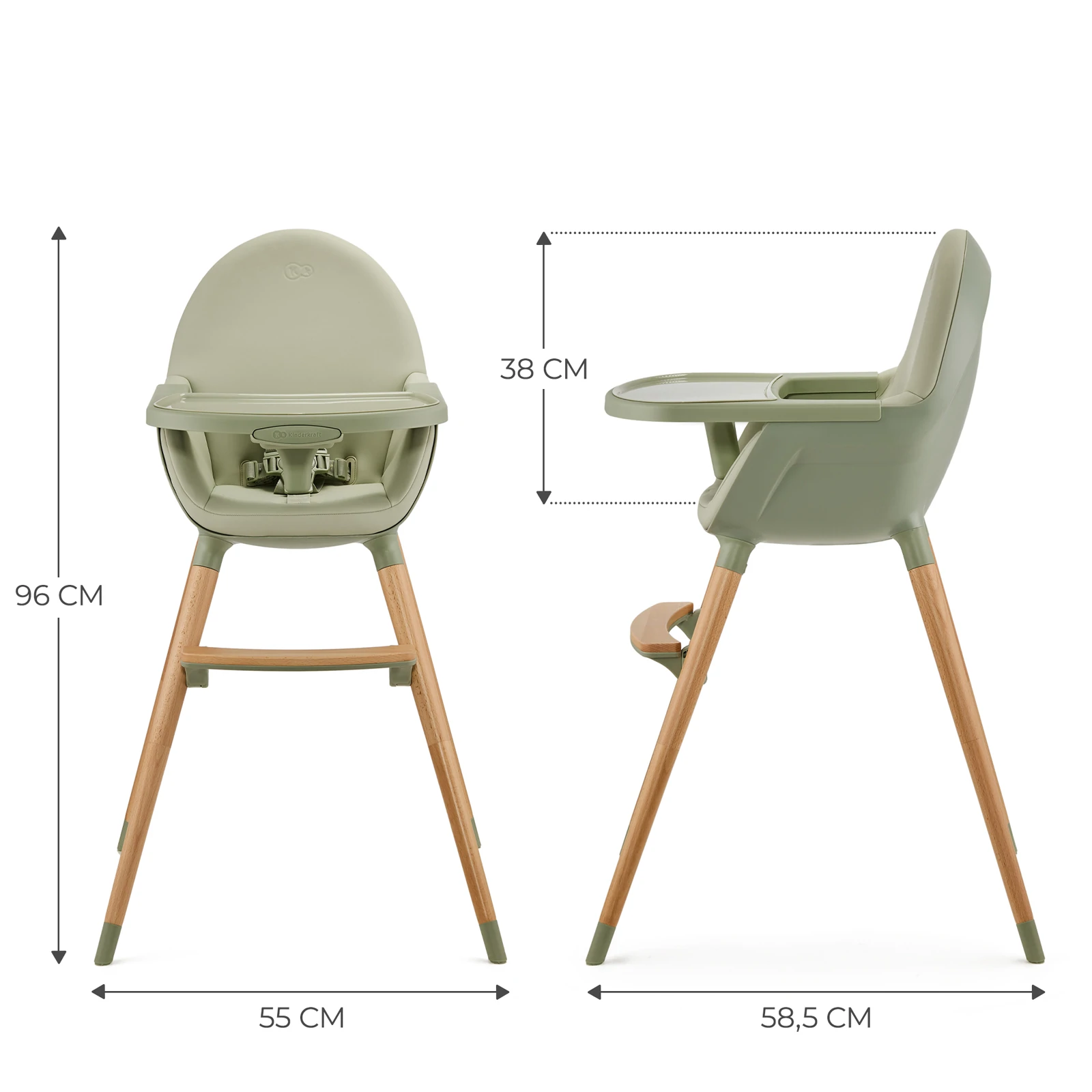 Kinderkraft Fini 2 | Green Kinderkraft Fini 2 | Green