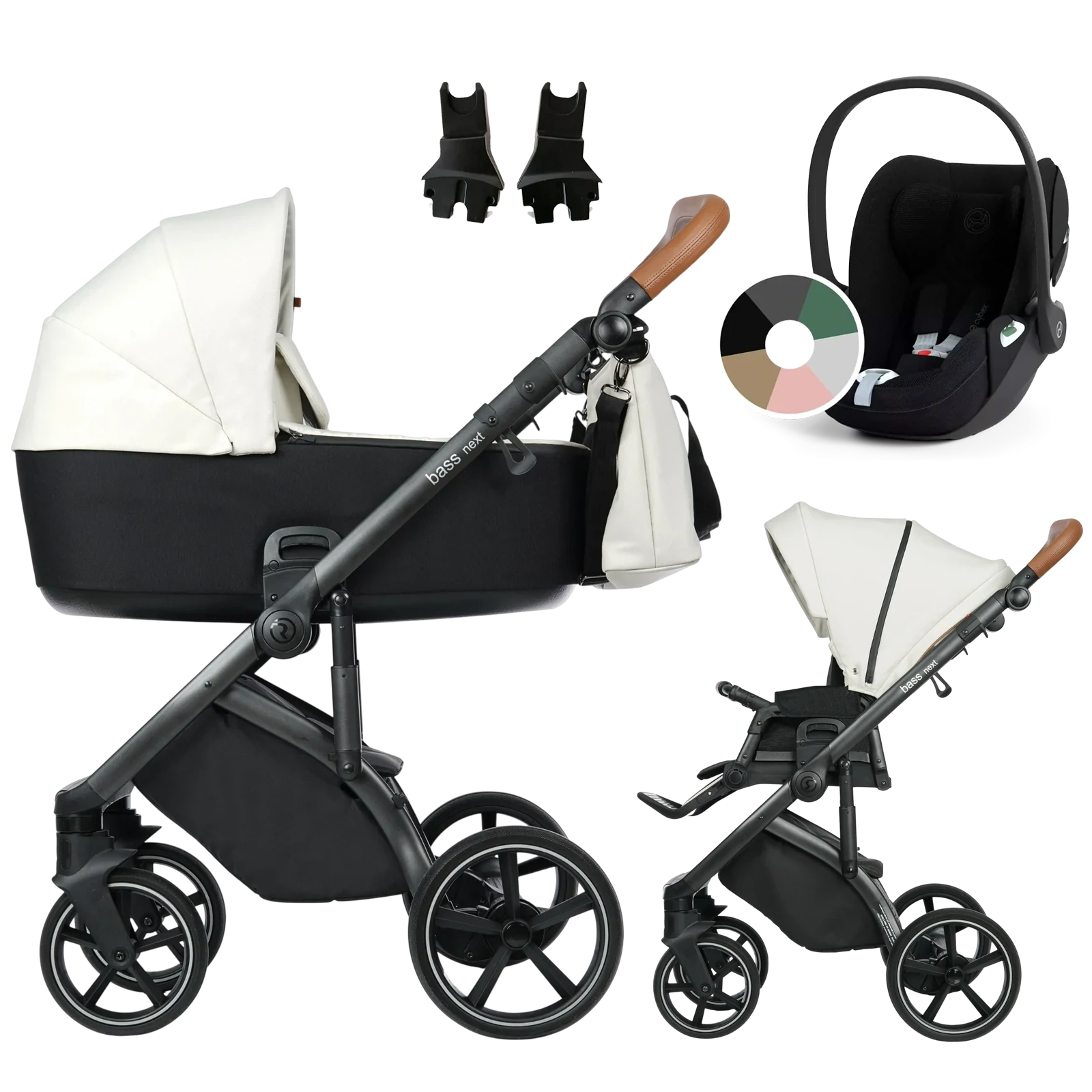 Roan Bass Next + Cybex Cloud T i-Size +GRATIS - 3w1 | Oreo