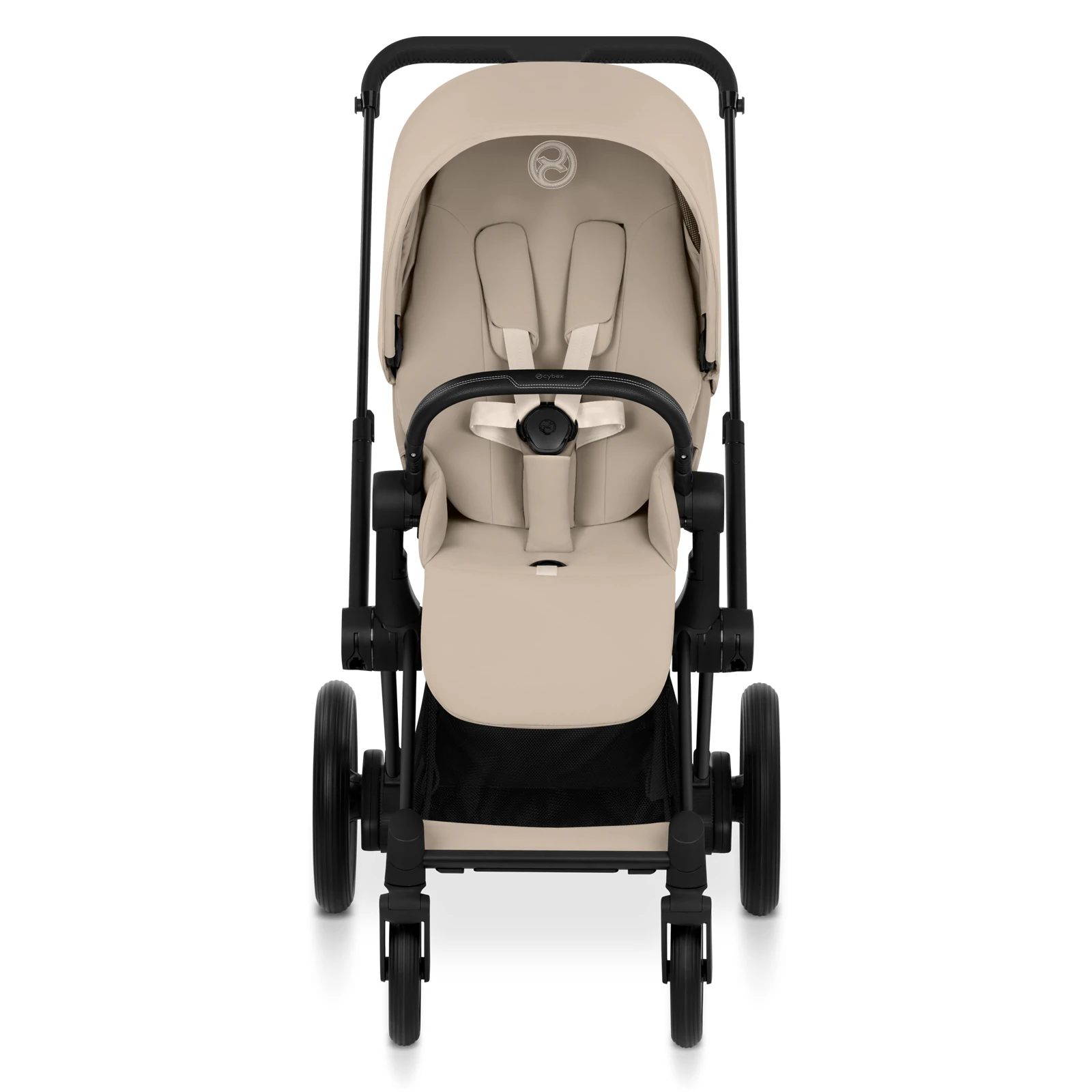 Cybex e-Priam 5.0 - wózek 2w1 | Cozy Beige - Matt Black (Comfort)