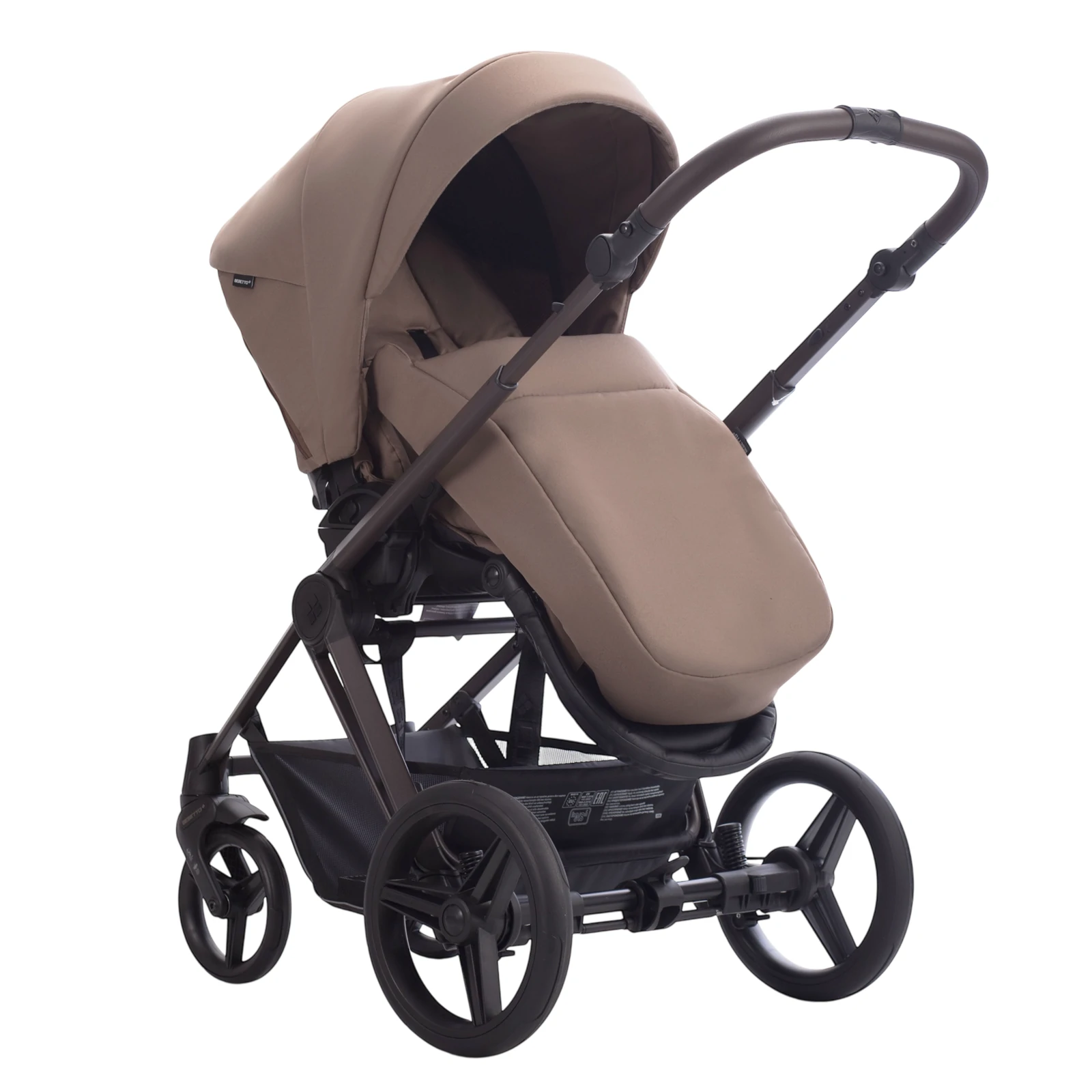 Bebetto Nuvio - wózek 2w1 | 06 Brown