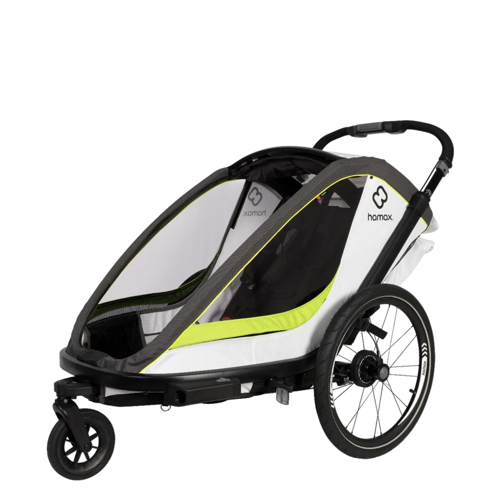 Hamax Breeze Twin | White/Green