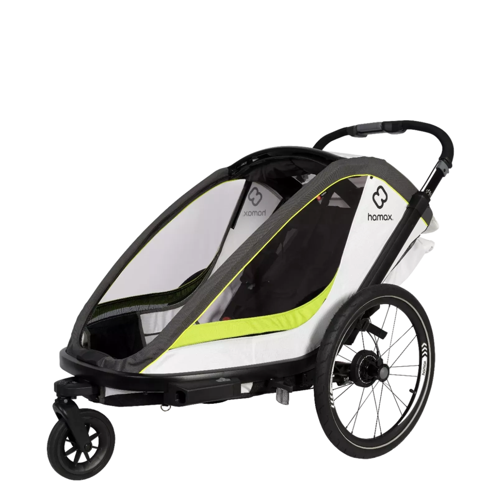 Hamax Breeze Twin | White/Green