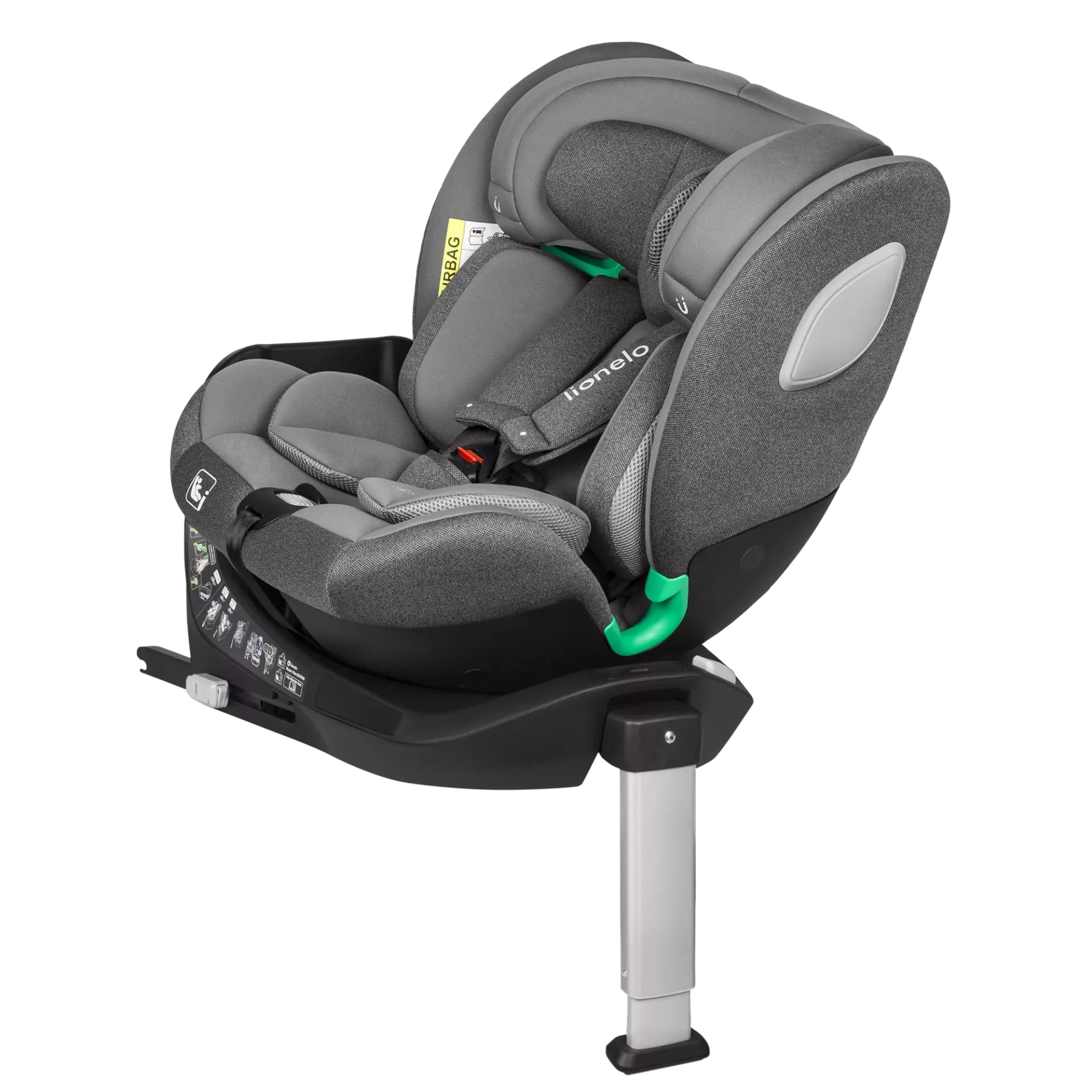 Lionelo Braam i-Size | Grey Stone