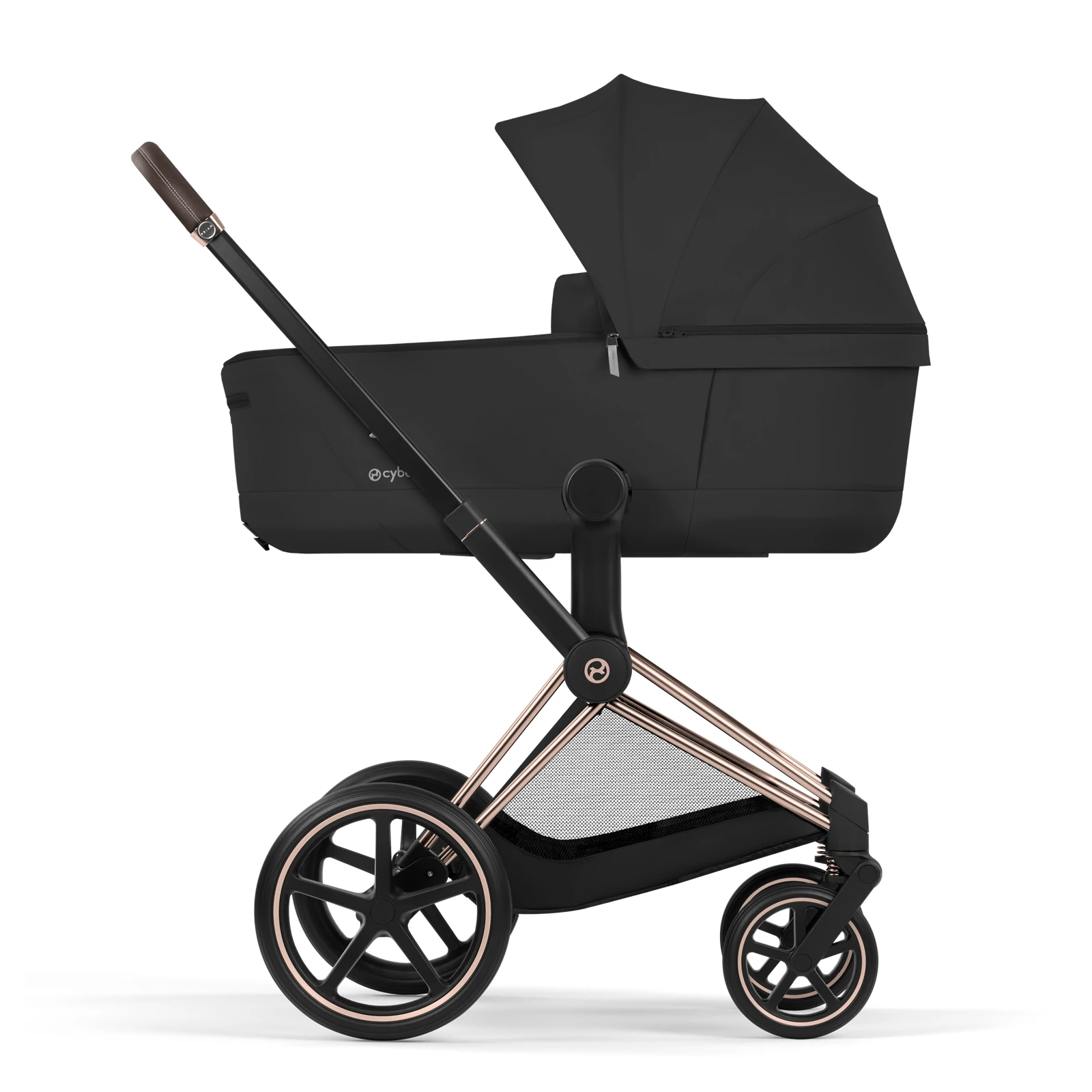 Cybex Priam 5.0 - wózek 4w1 | Sepia Black - Rosegold (Comfort)