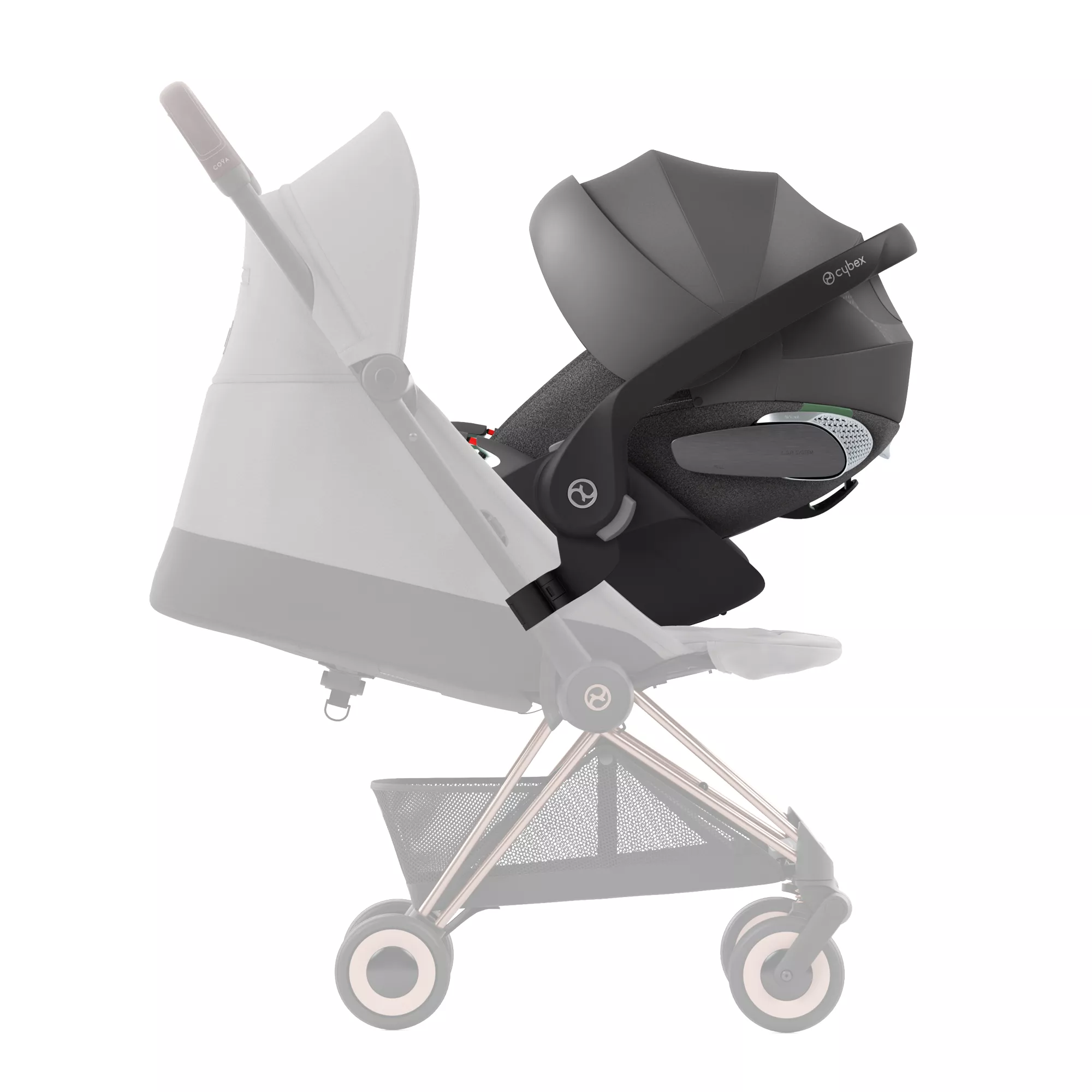 Cybex Cloud T i-Size + baza Cybex Base T | Mirage Grey (Plus) Cybex Cloud T i-Size + baza Cybex Base T | Mirage Grey (Plus)