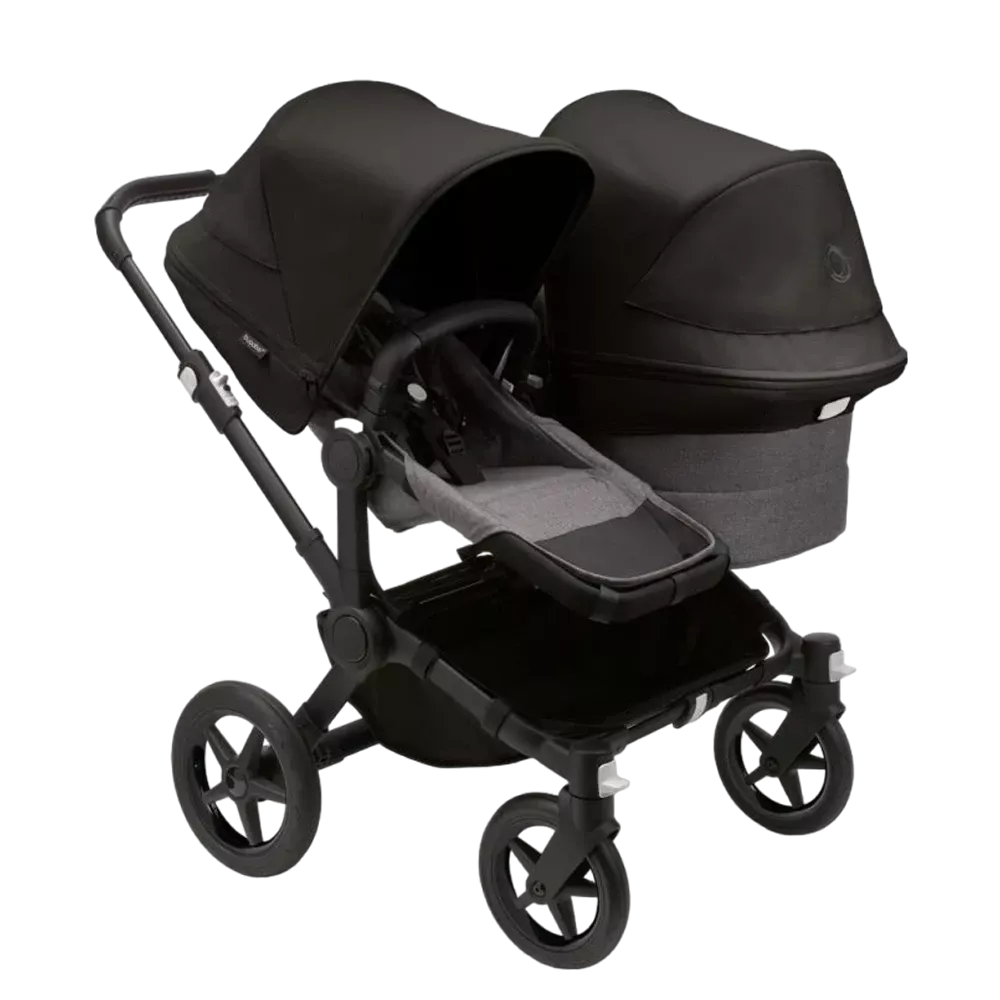 Black-Grey Melange-Midnight Black