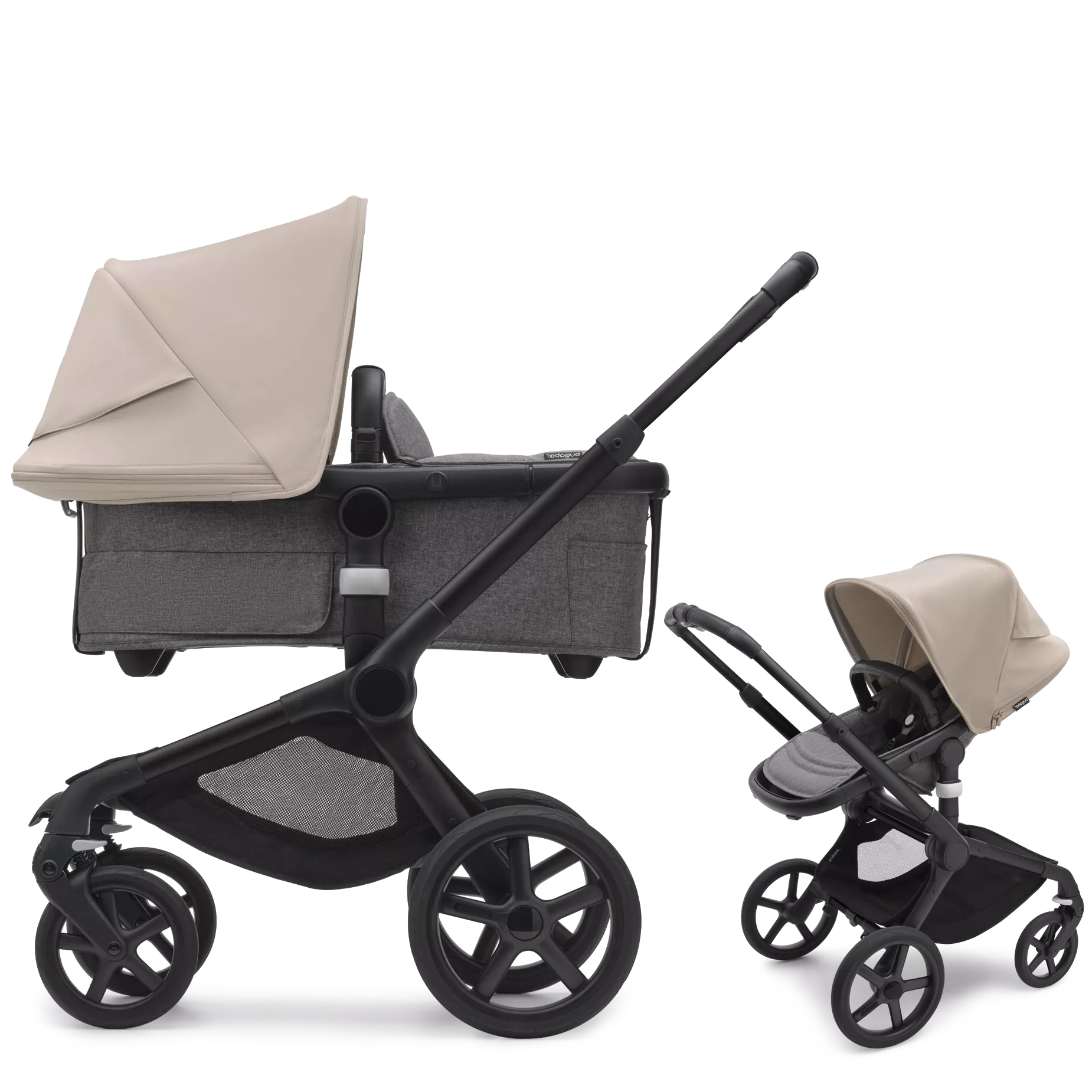 Bugaboo Fox 5 | Black-Grey Melange-Desert Taupe