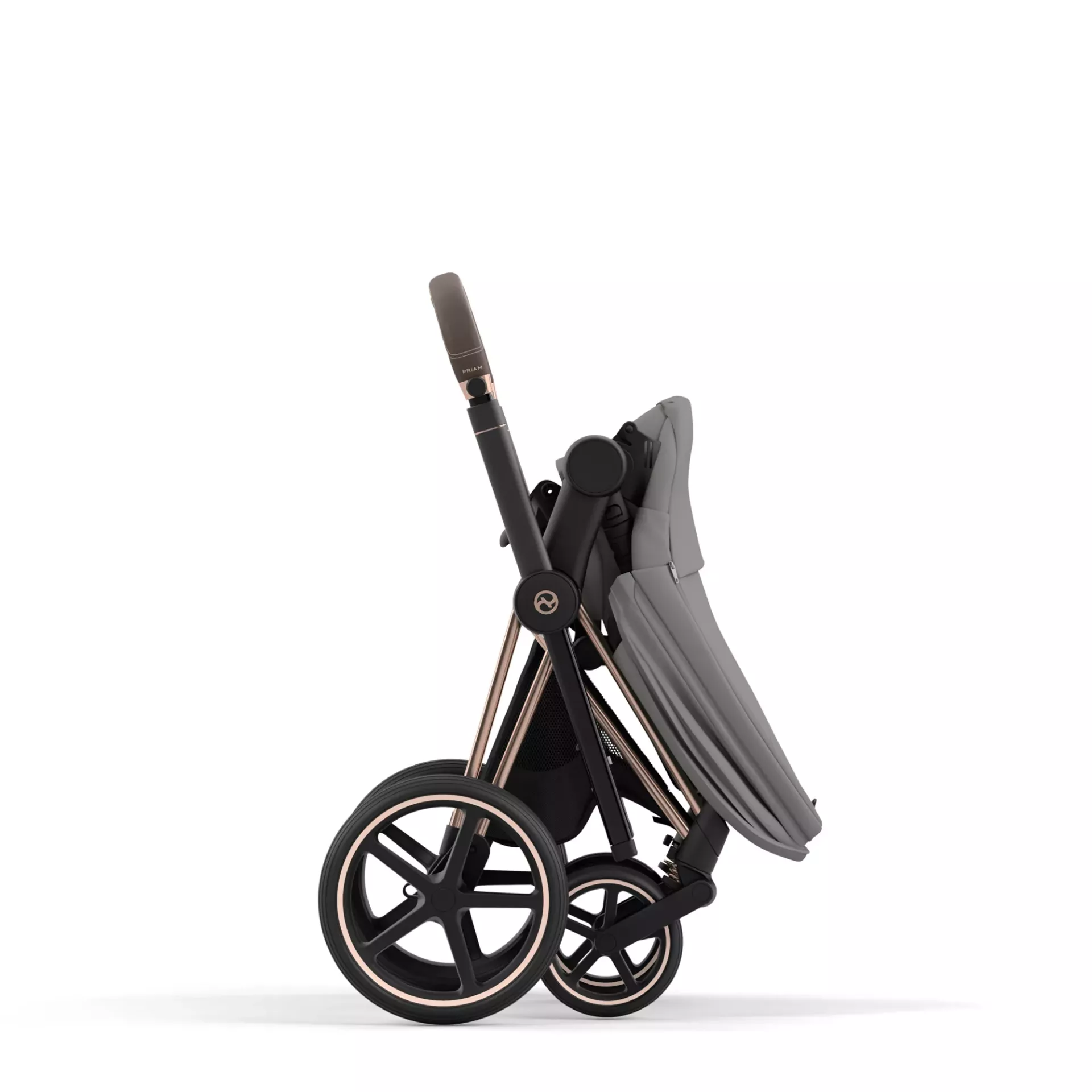 Cybex Priam 4.0 - 2w1 | Mirage Grey (Rosegold Frame) Cybex Priam 4.0 - 2w1 | Mirage Grey (Rosegold Frame)