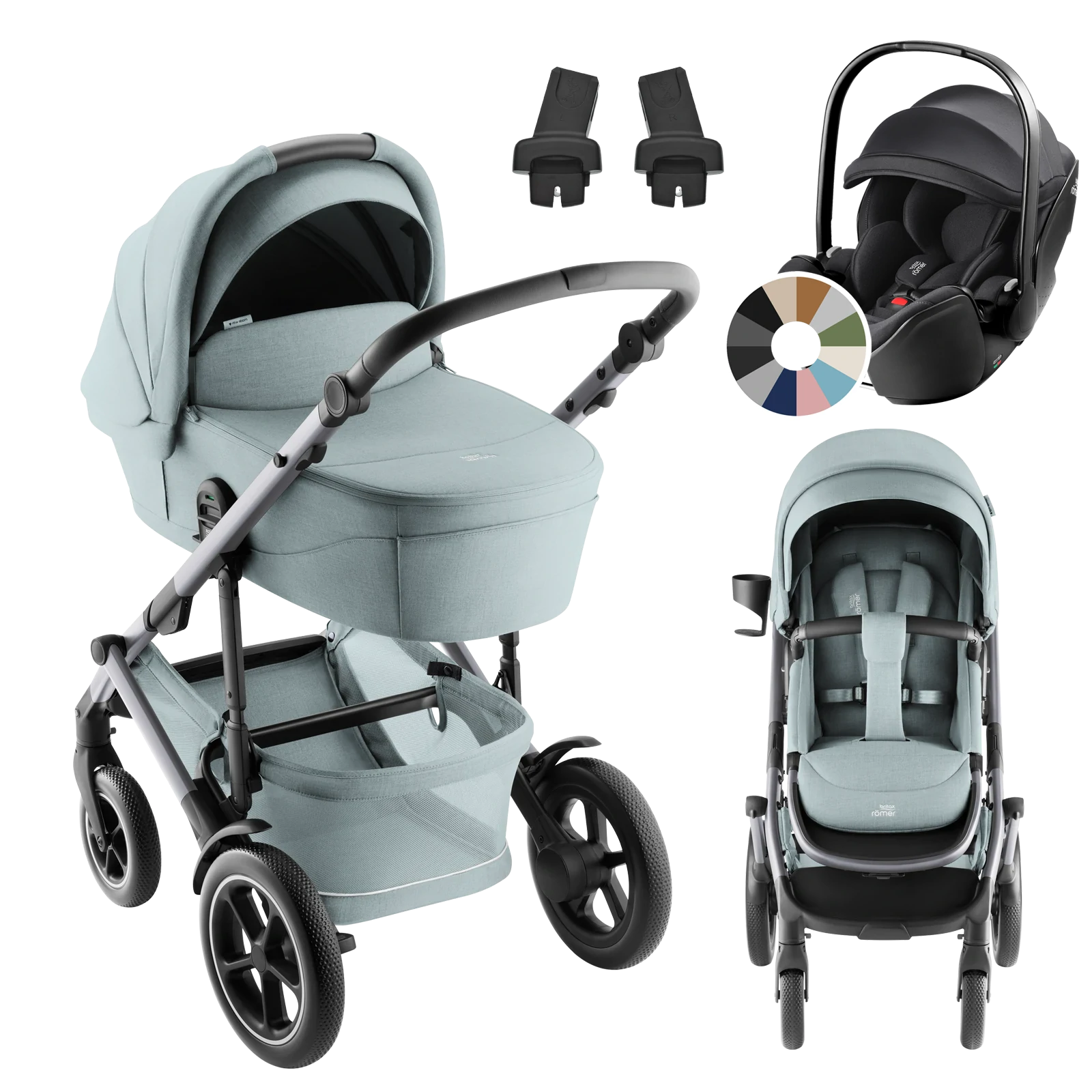 Britax Römer Smile 5Z + Britax Römer Baby-Safe Pro +GRATIS - 3w1 | Harbor Blue Britax Römer Smile 5Z + Britax Römer Baby-Safe Pro +GRATIS - 3w1 | Harbor Blue