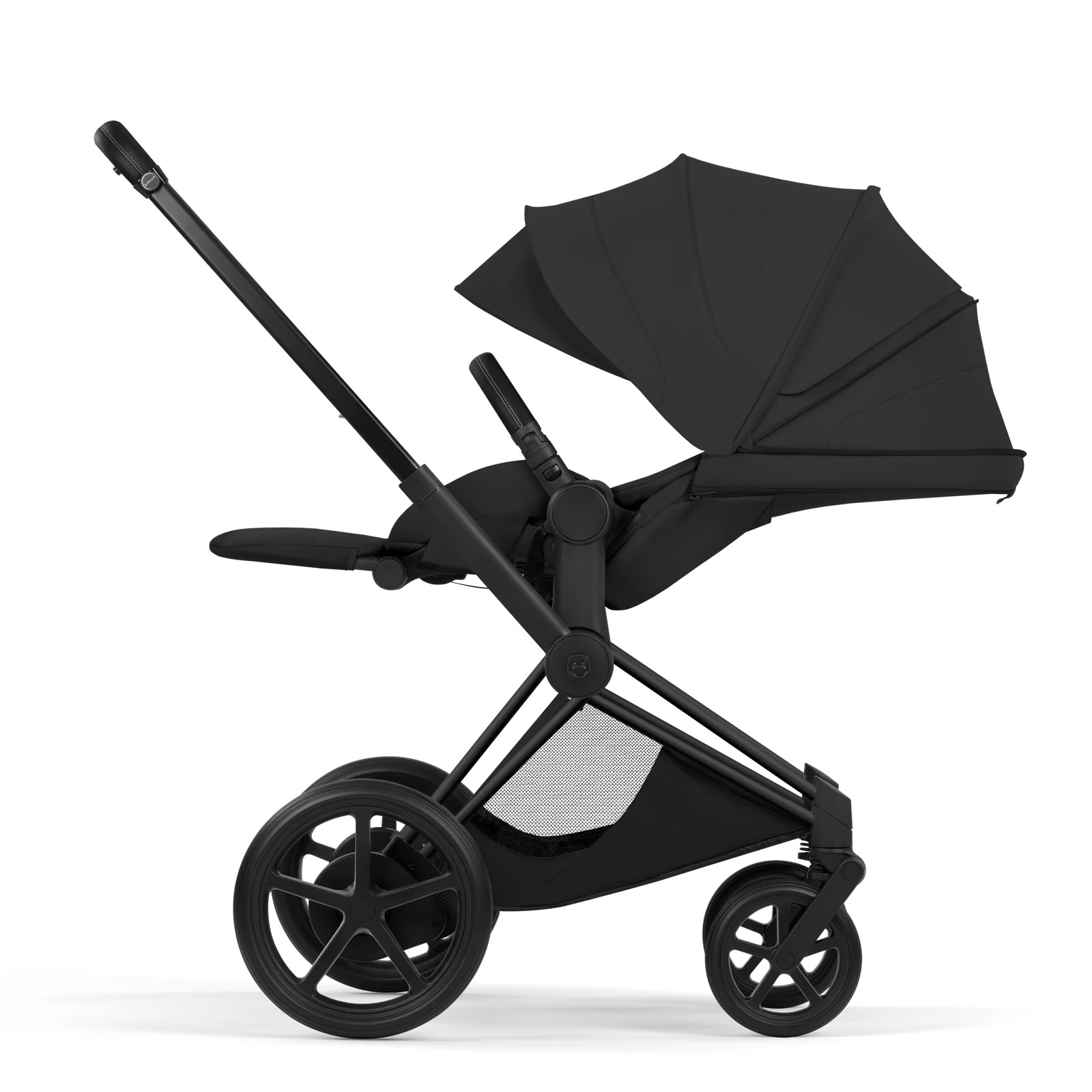 Cybex e-Priam 5.0 - wózek 2w1 | Sepia Black - Matt Black (Style)