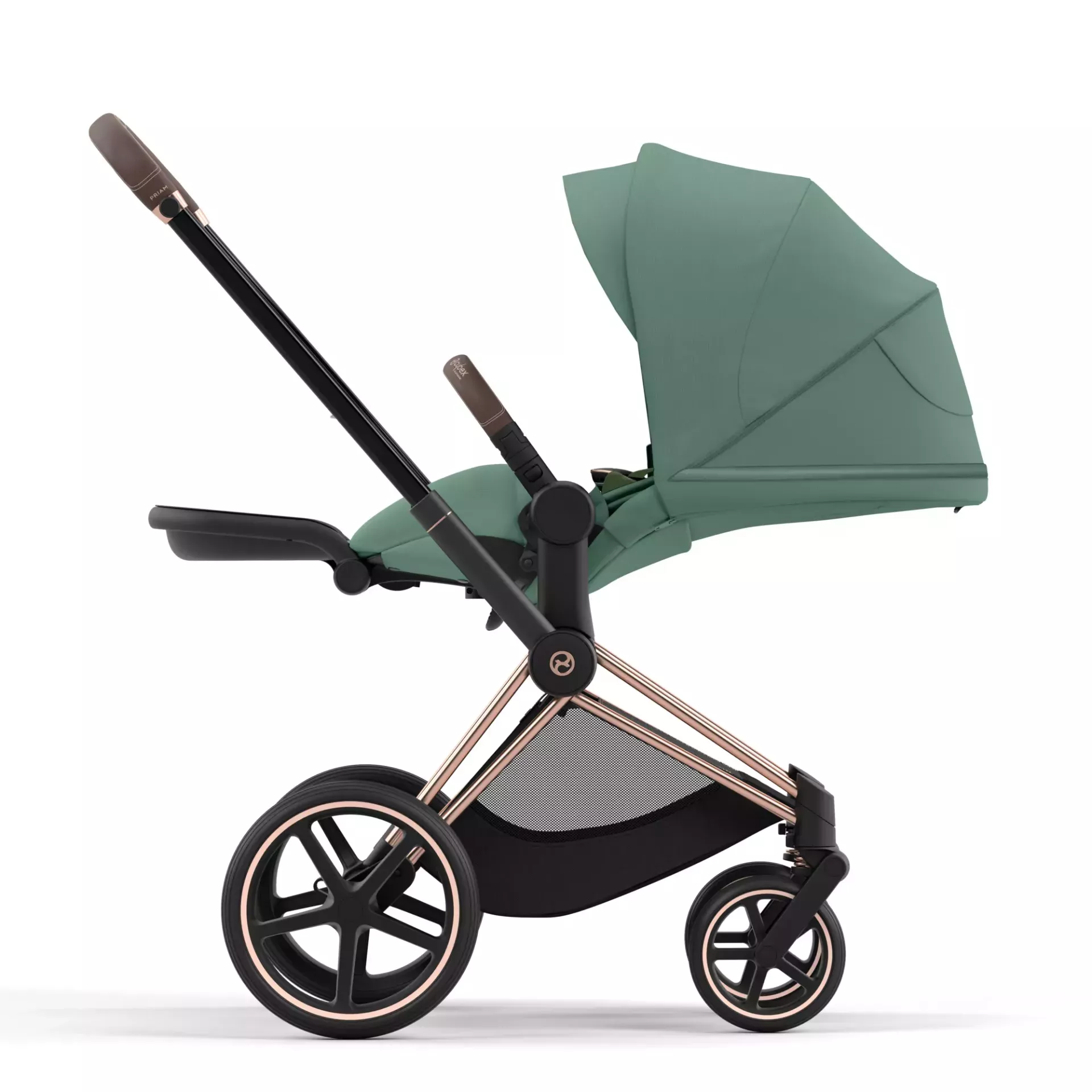 Cybex Priam 4.0 | Leaf Green (Rosegold Frame) Cybex Priam 4.0 | Leaf Green (Rosegold Frame)