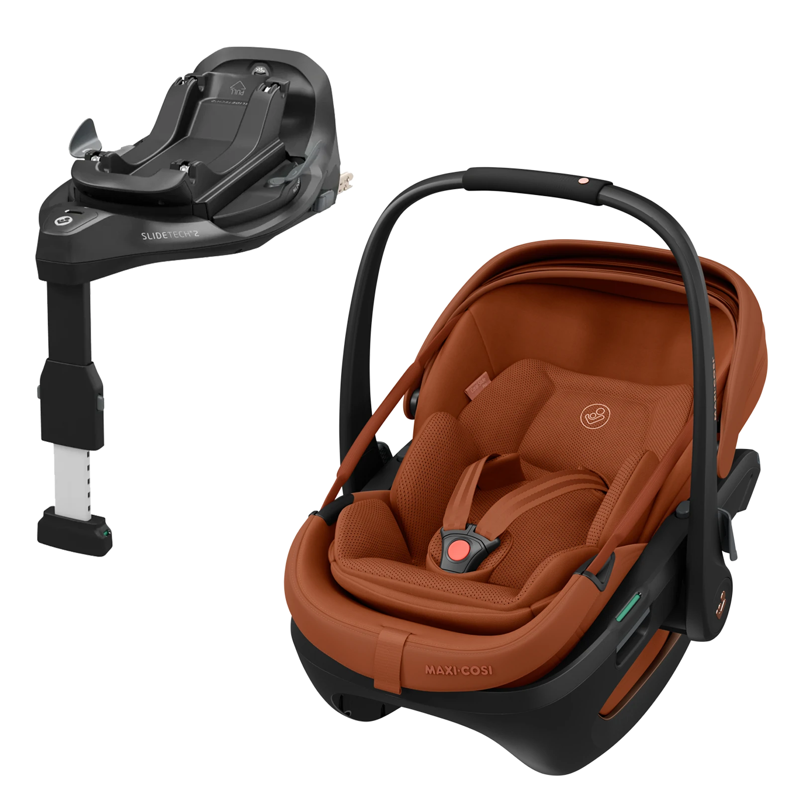 Maxi-Cosi Coral Slide Pro + baza FamilyFix Slide Pro | Copper Terra