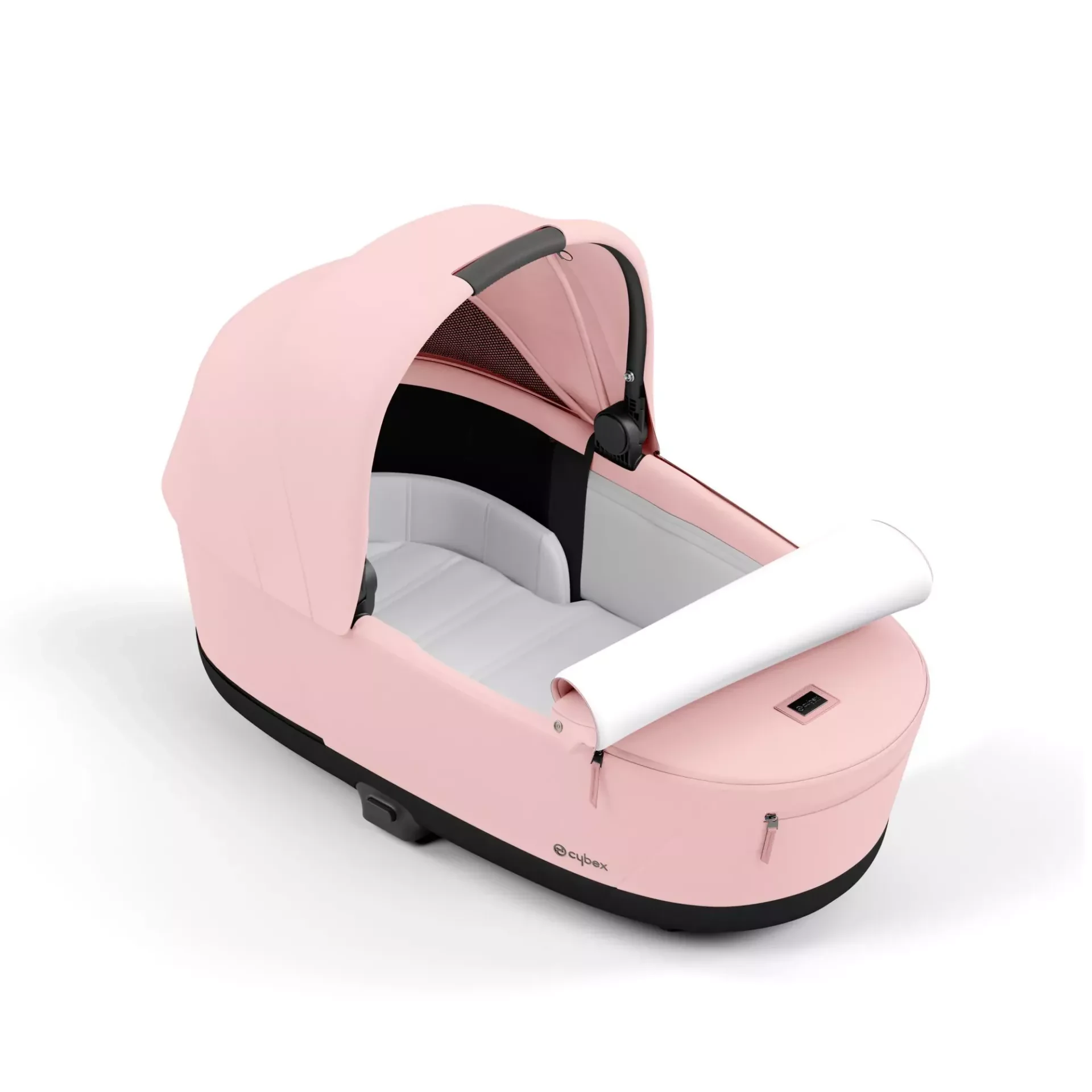 Cybex e-Priam 4.0 - 2w1 | Peach Pink (Matt Black Frame) Cybex e-Priam 4.0 - 2w1 | Peach Pink (Matt Black Frame)