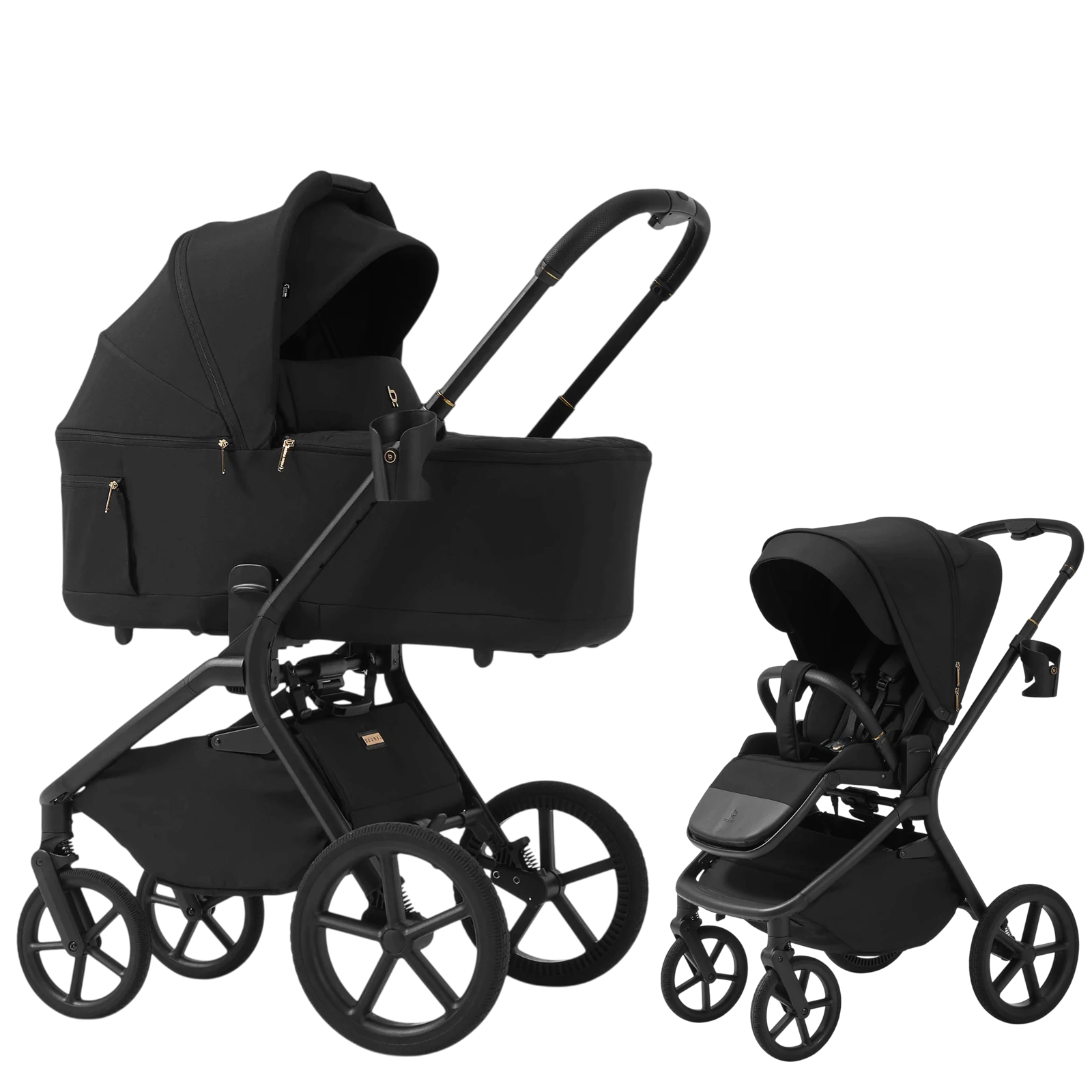 Future Design Inspiro - wózek 2w1 | Pure Black