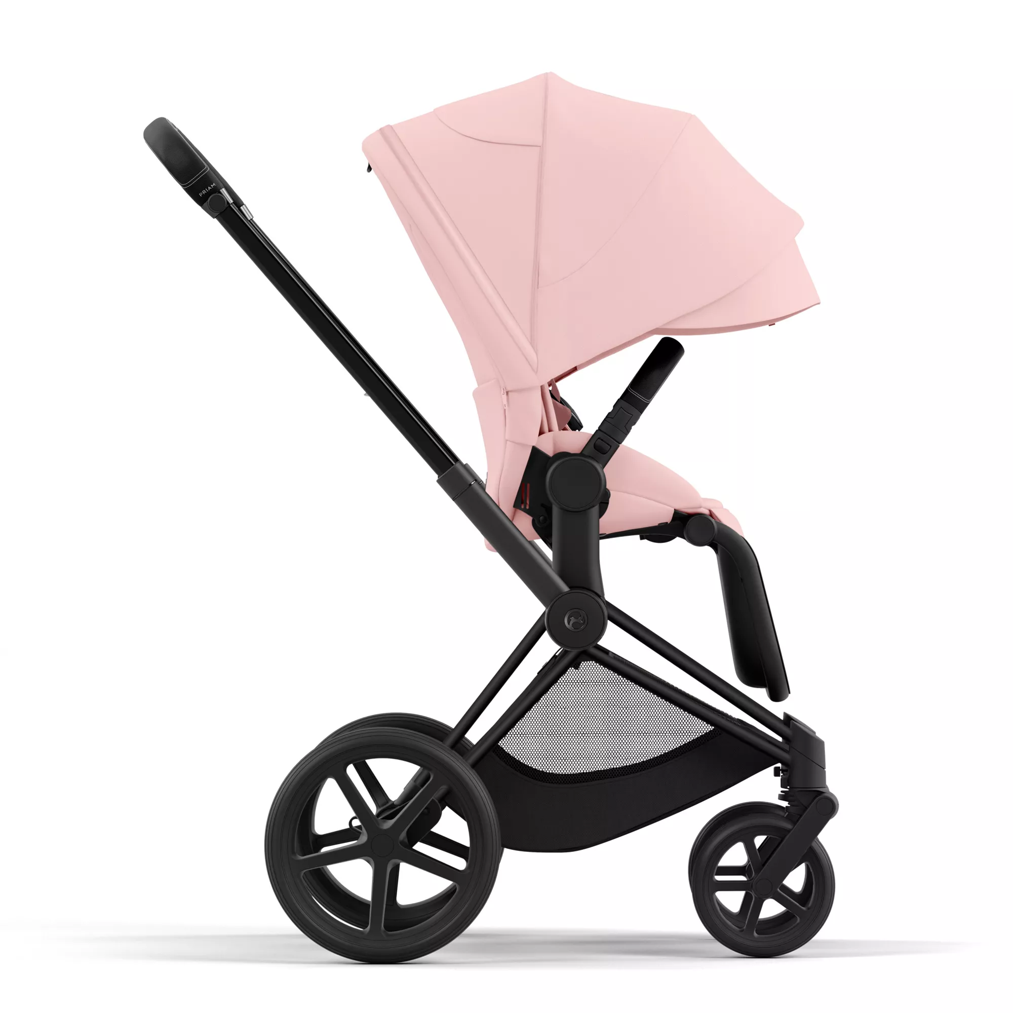 Cybex Priam 4.0 - 2w1 | Peach Pink (Matt Black Frame) Cybex Priam 4.0 - 2w1 | Peach Pink (Matt Black Frame)