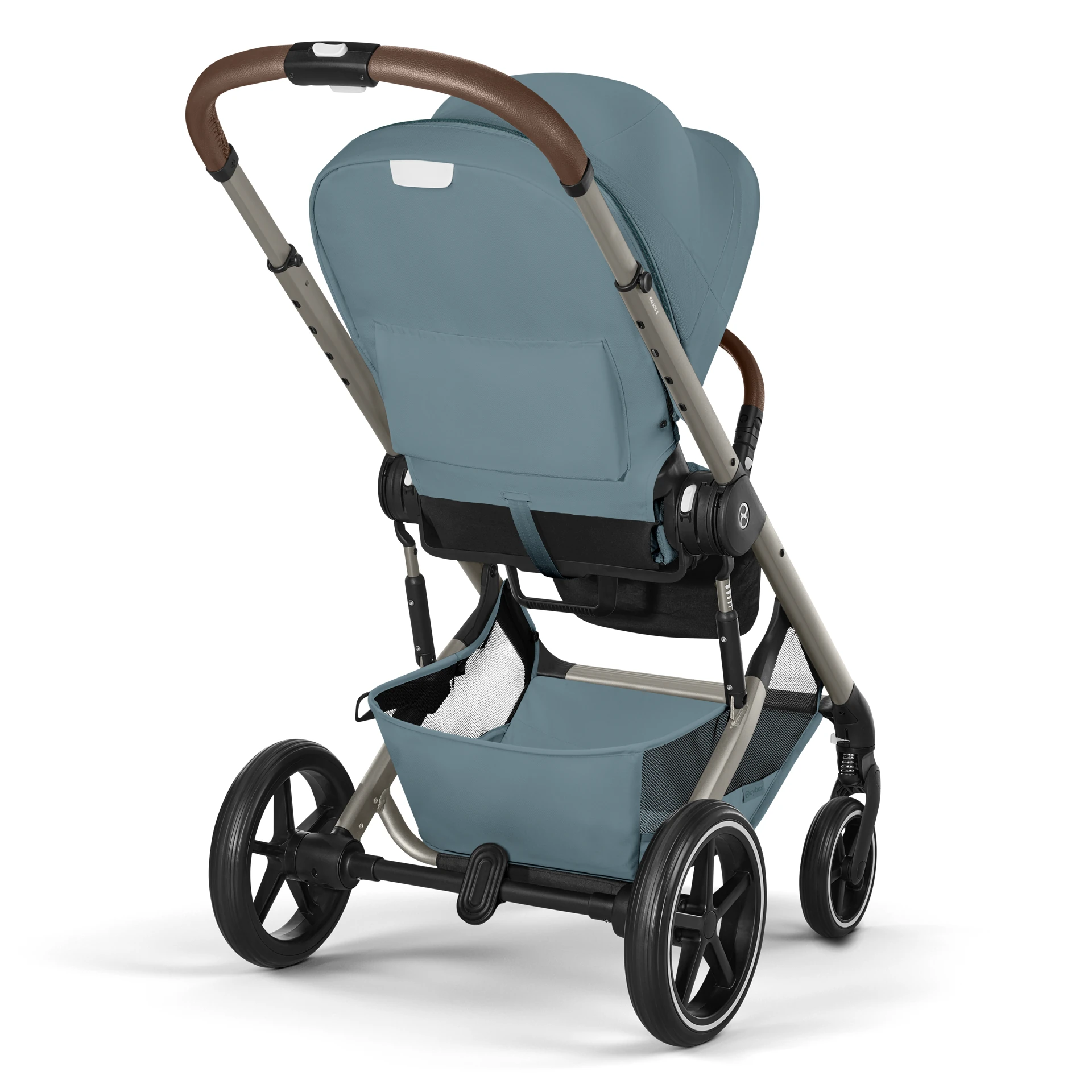 Cybex Balios S Lux Fold - 2w1 ze składaną gondolą | Stormy Blue