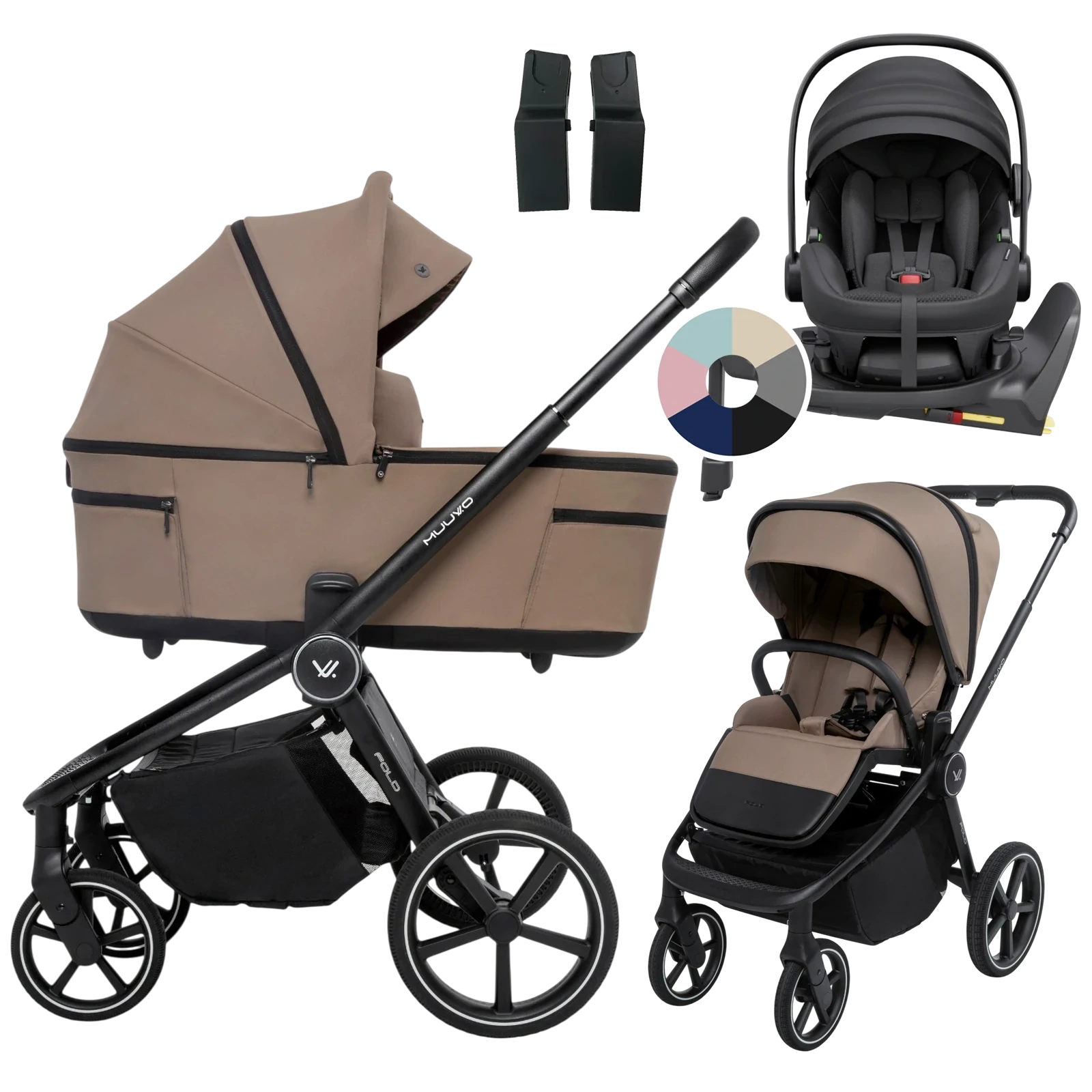 Muuvo Fold + Avionaut Pixel 3 + baza IQ Orbit + GRATIS - 4w1 | Mokka