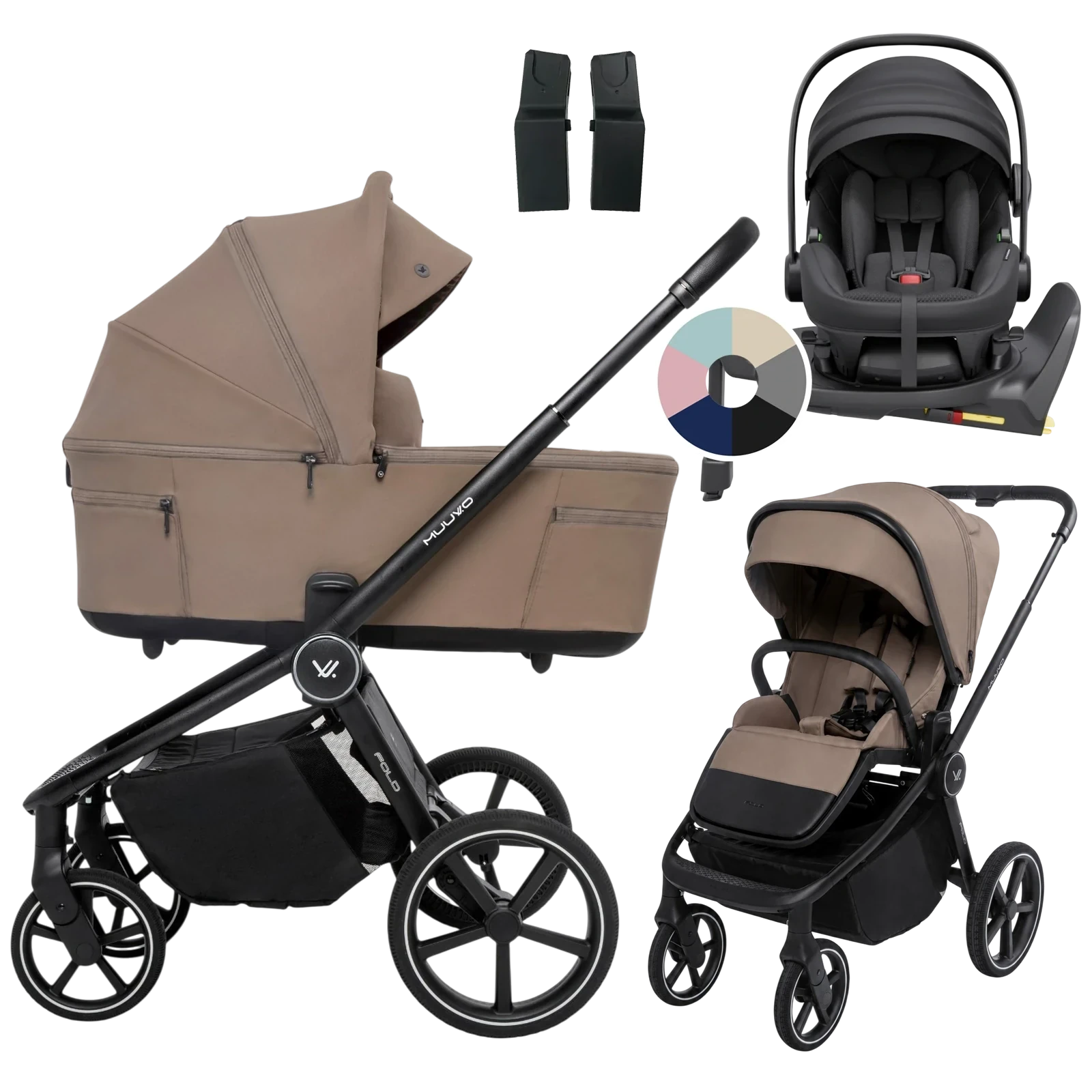 Muuvo Fold + Avionaut Pixel 3 + baza IQ Orbit + GRATIS - 4w1 | Mokka
