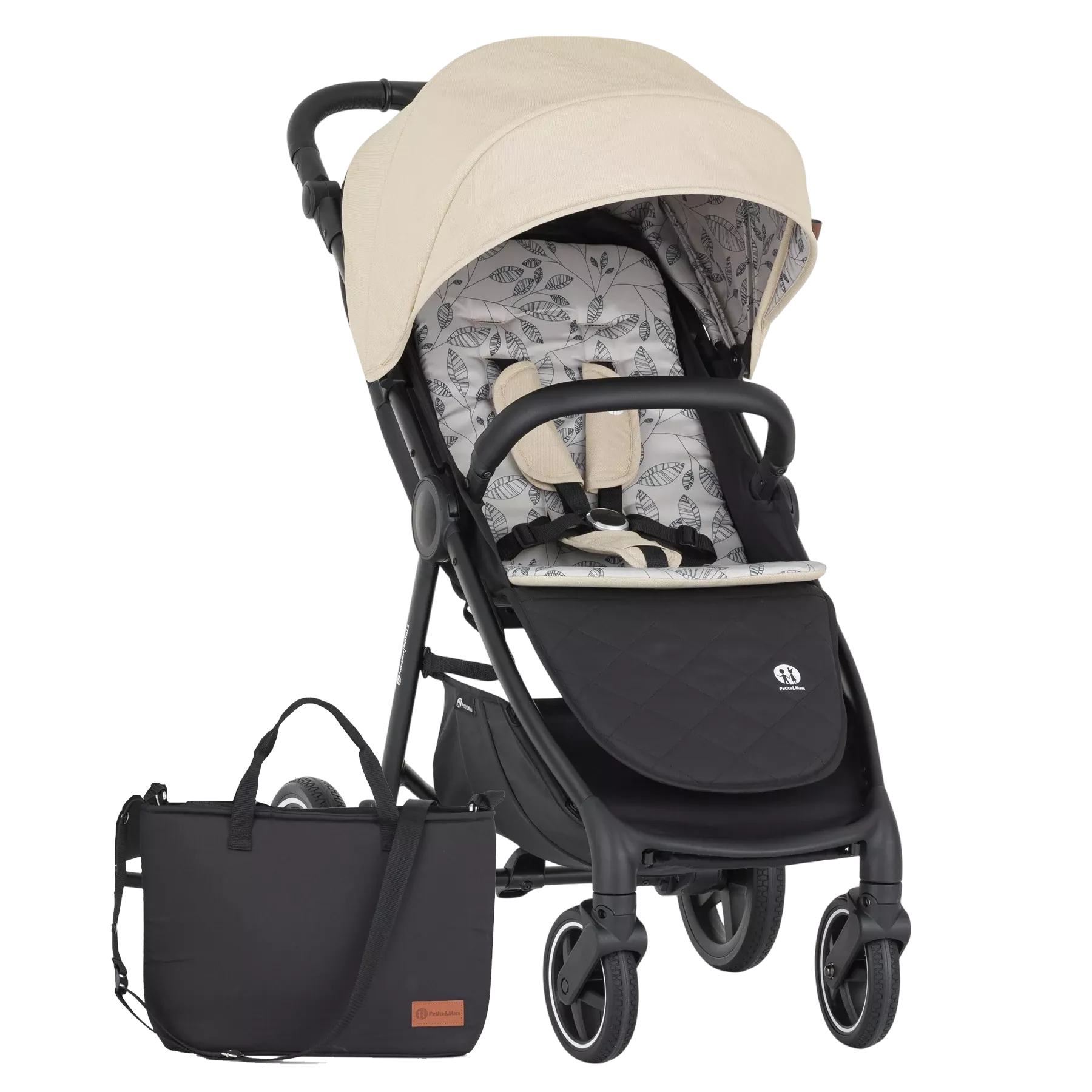Petite&Mars Royal3 | Black Sahara Beige