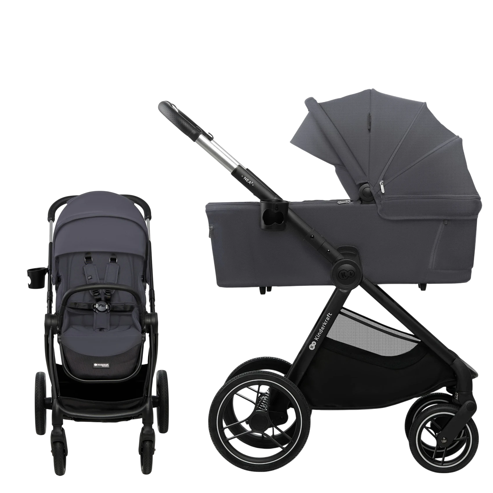 Kinderkraft Nea 2 - 2w1 | Deep Grey