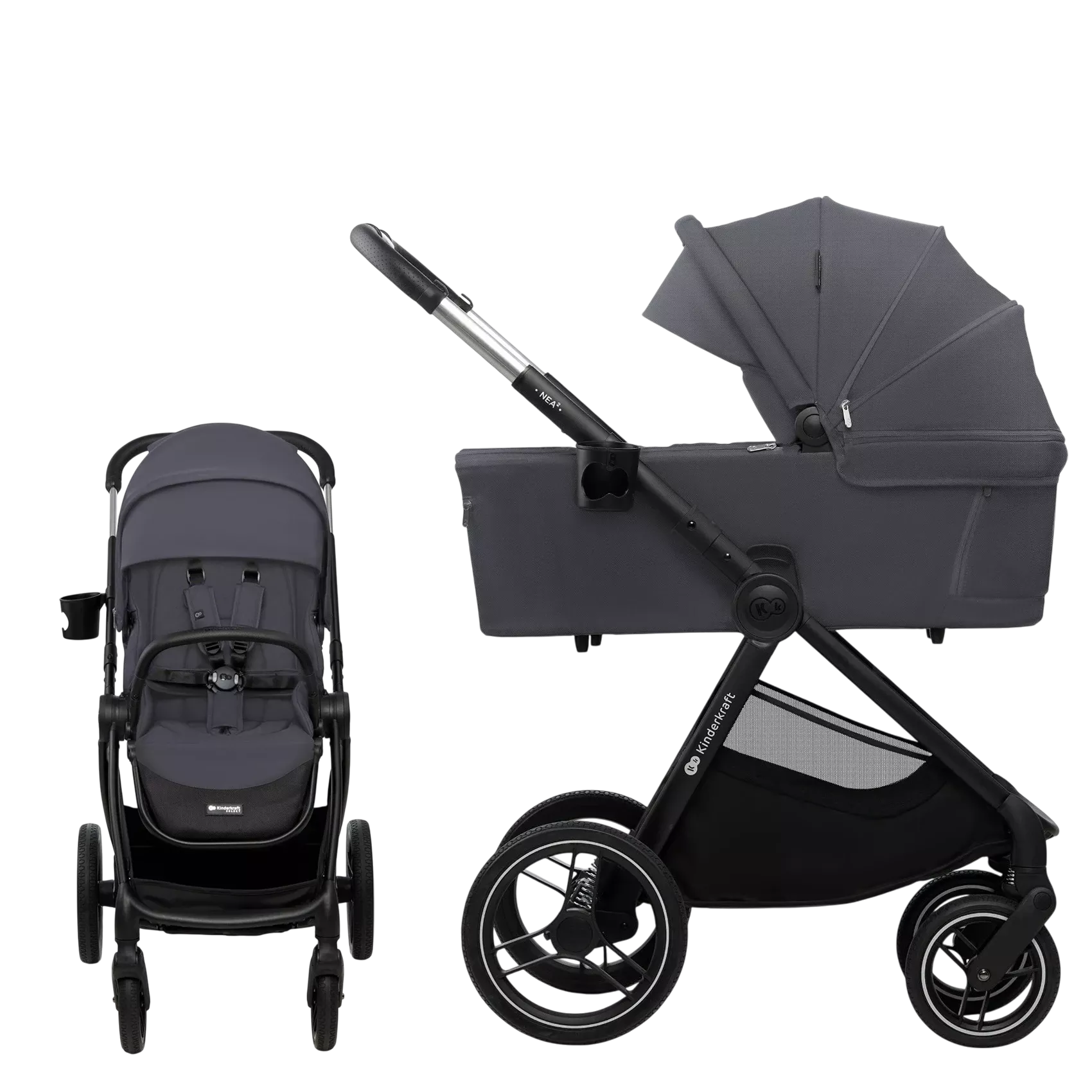 Kinderkraft Nea 2 - 2w1 | Deep Grey