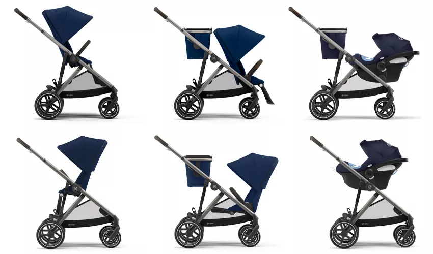 konfiguracje wózka cybex gazelle s