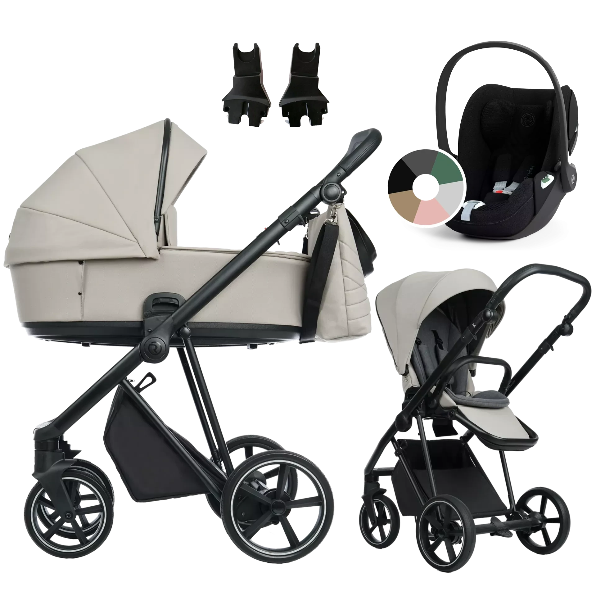 Roan Ivi 2.0 + Cybex Cloud T i-Size +GRATIS - 3w1 | Sesame