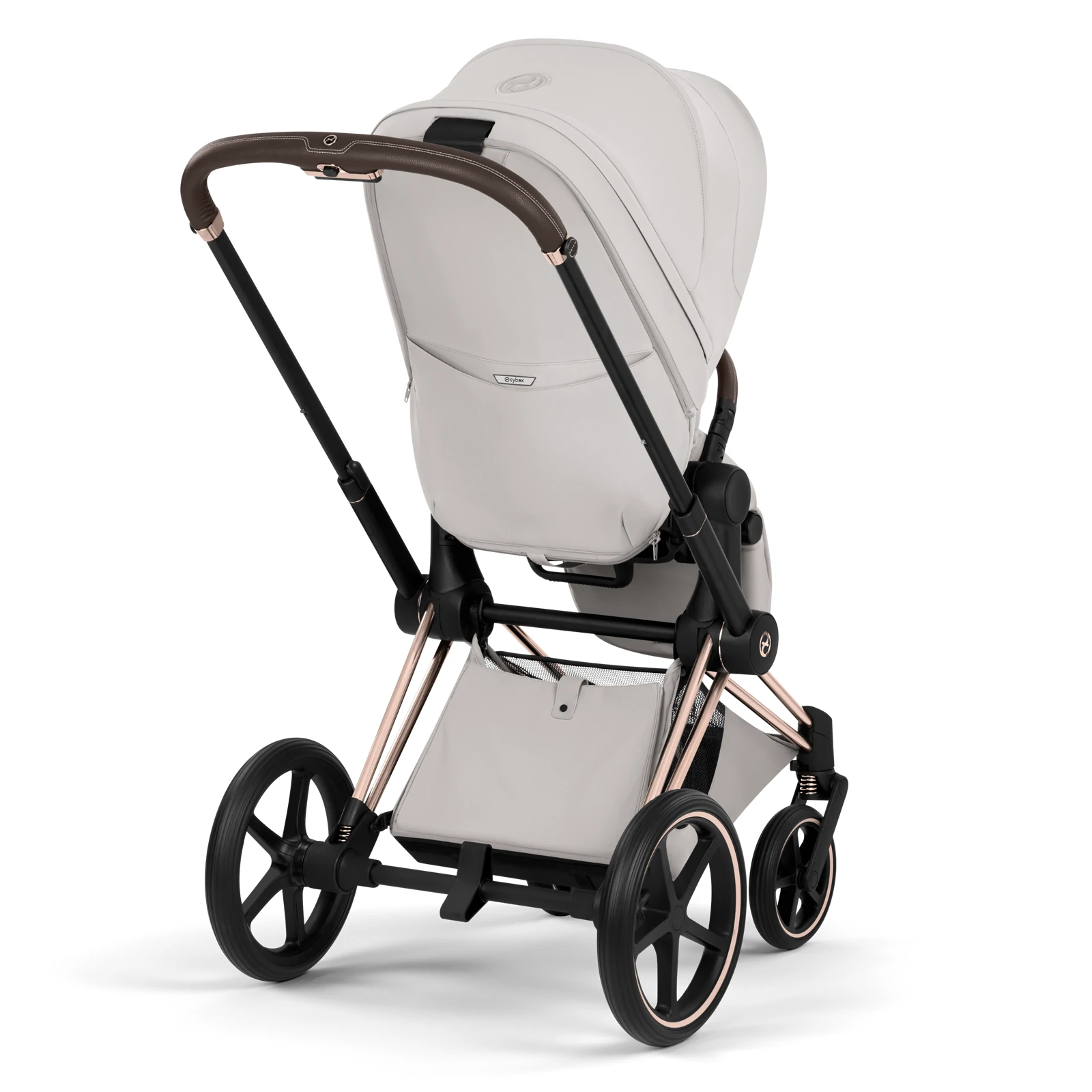 Cybex Priam 5.0 - wózek 4w1 | City Grey - Rosegold (Style)