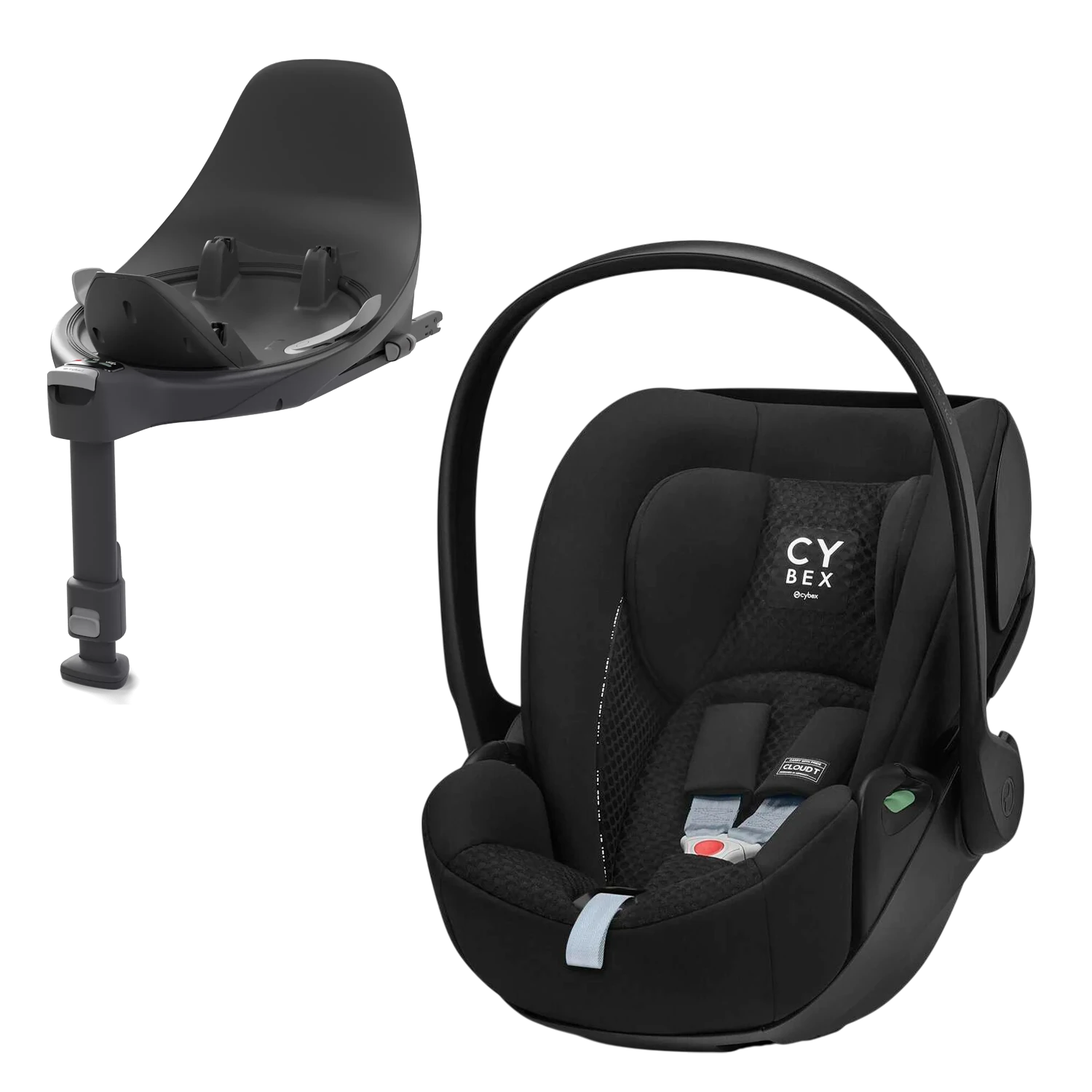 Cybex Cloud T i-Size + baza Cybex Base T | Urban Mobility Black - Fashion Collection