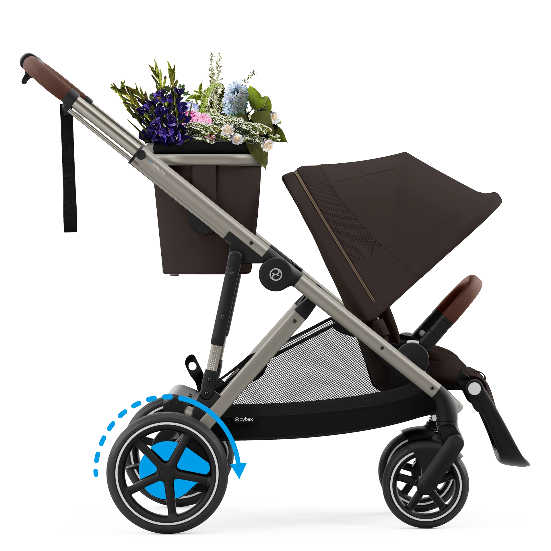 Cybex e-Gazelle S | Chocolate Brown