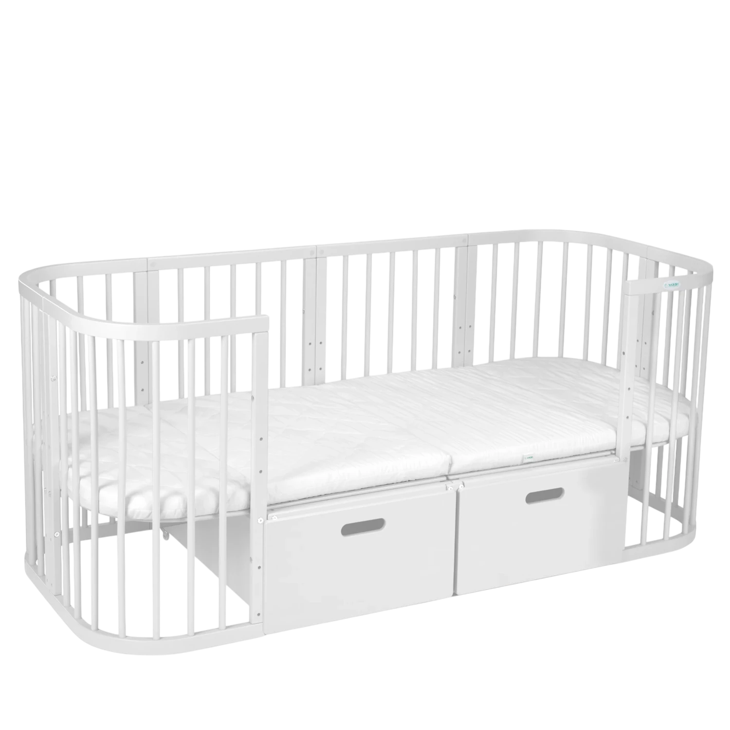 Szuflada Waldin do łóżeczka 7w1 | White