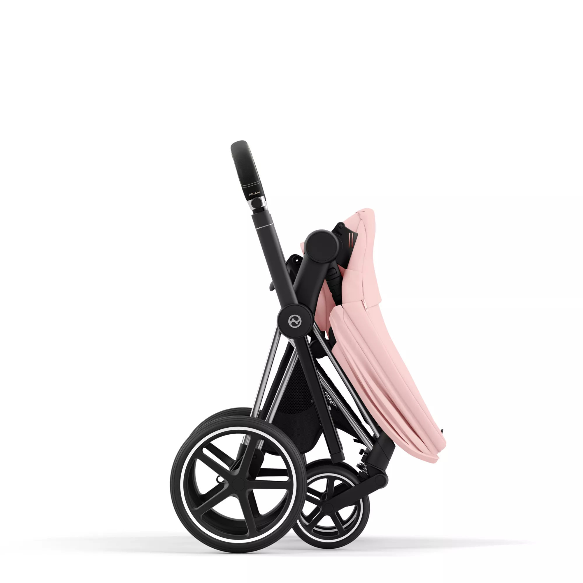 Cybex Priam 4.0 - 2w1 | Peach Pink (Chrome Black Frame)