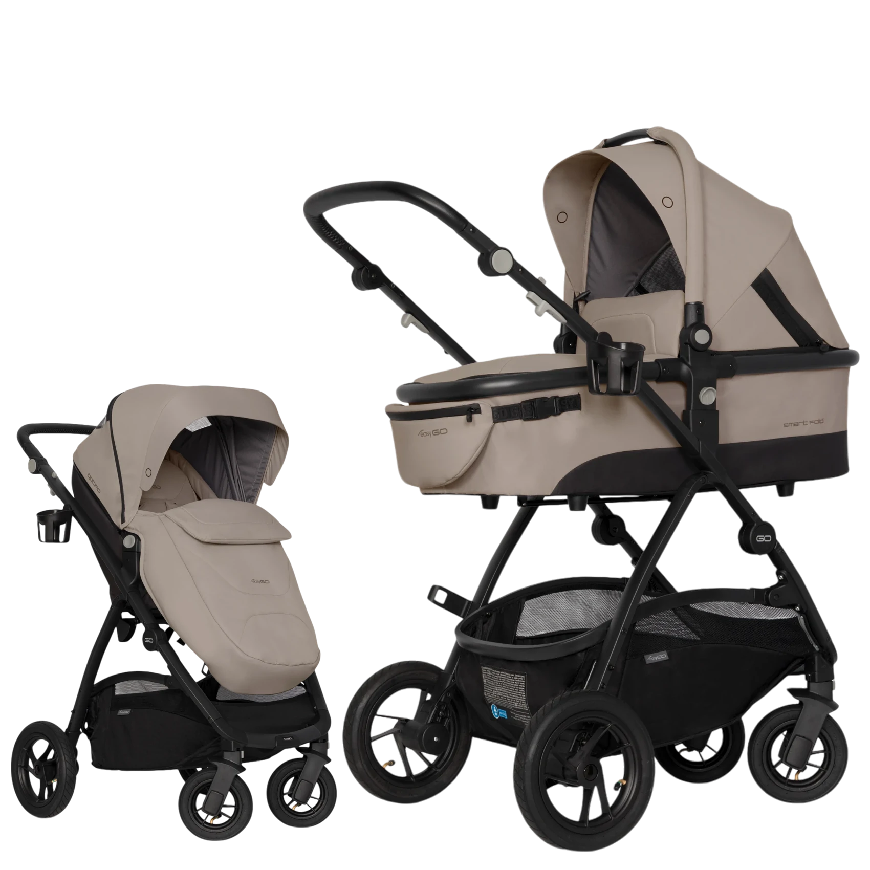 EasyGo Optimo - 2w1 | Taupe EasyGo Optimo - 2w1 | Taupe