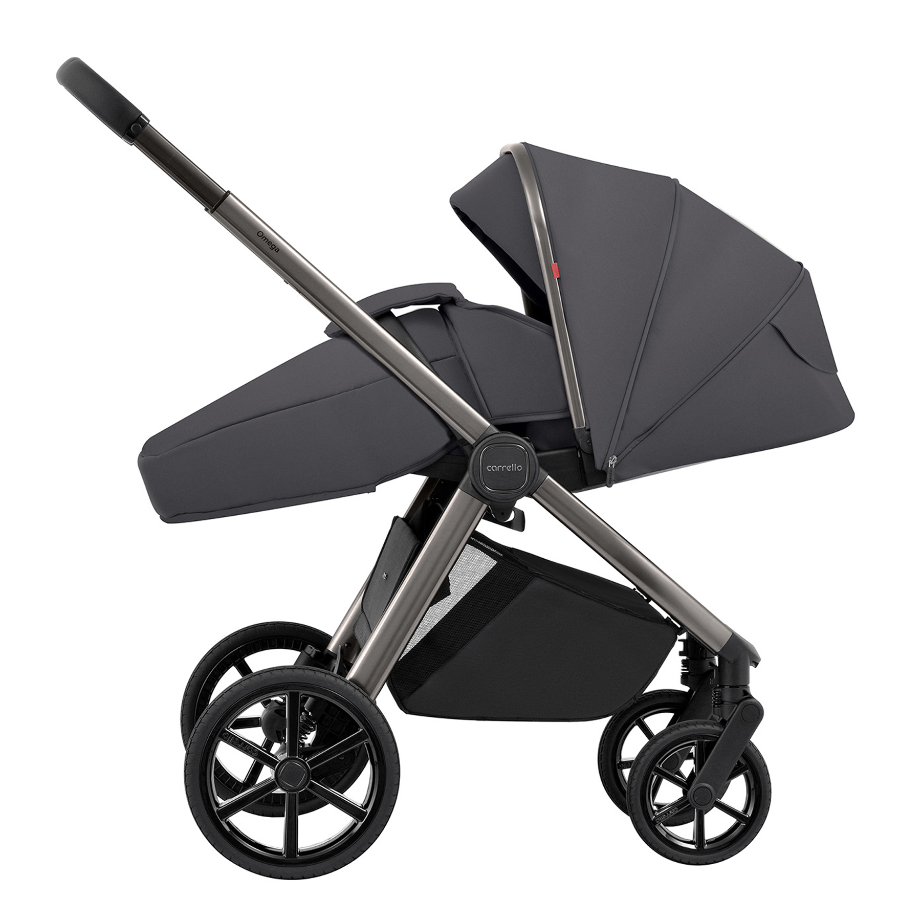 Carrello Omega - 2w1 | Excellent Grey