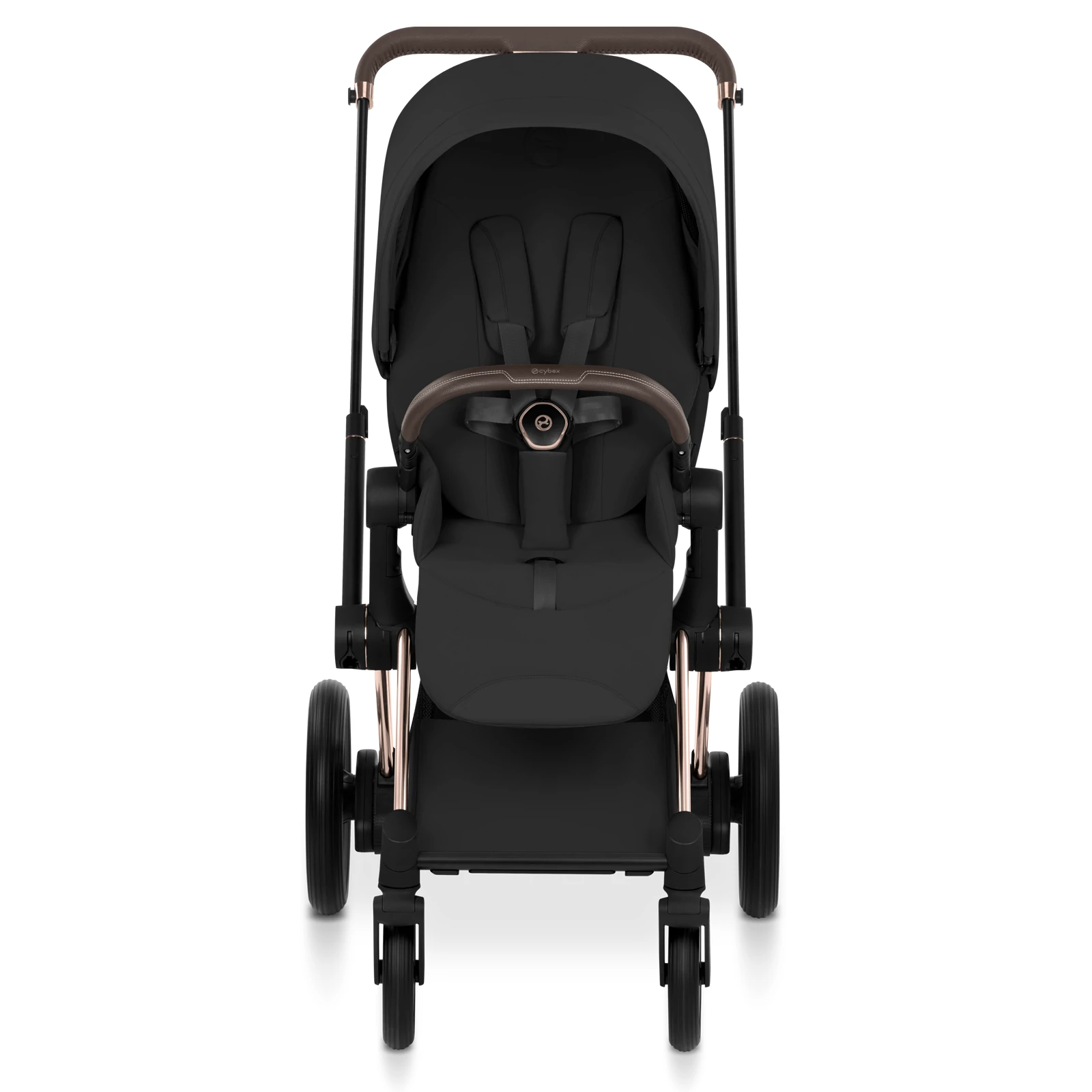 Cybex e-Priam 5.0 - wózek 2w1 | Sepia Black - Rosegold (Style)