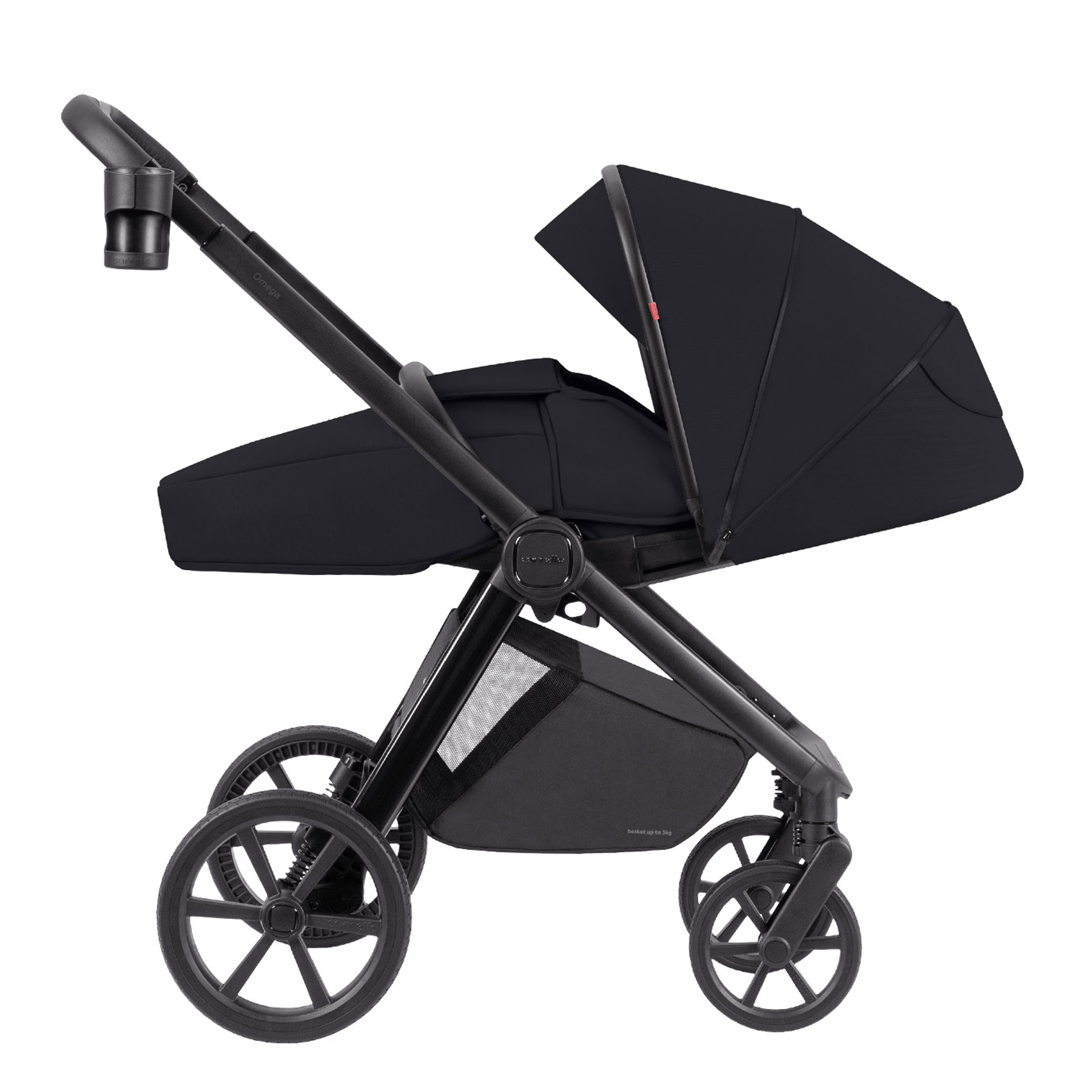 Carrello Omega Plus - 2w1 | Cosmo Black