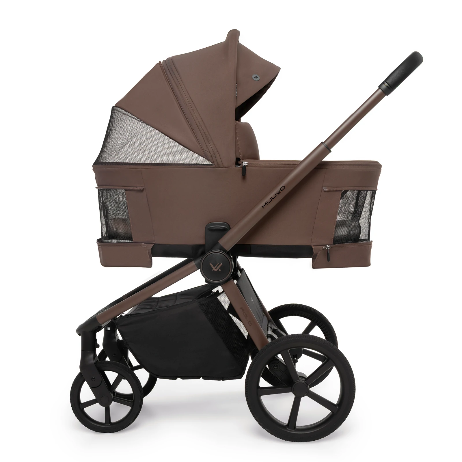 Muuvo Fold + Maxi-Cosi Pebble 360 Pro2 + baza + GRATIS - 4w1 | Dark Chocolate