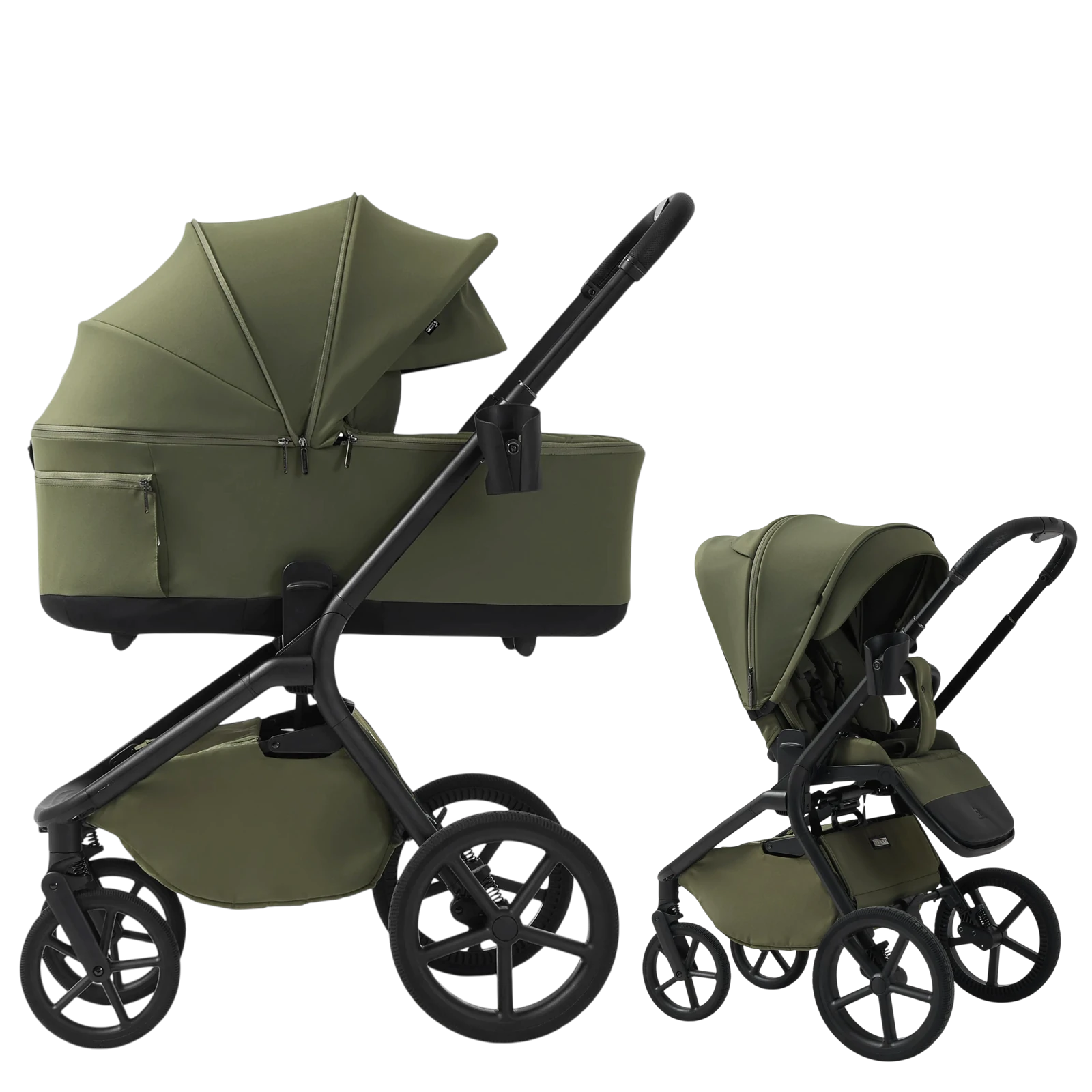 Future Design Inspiro - wózek 2w1 | Silk Olive