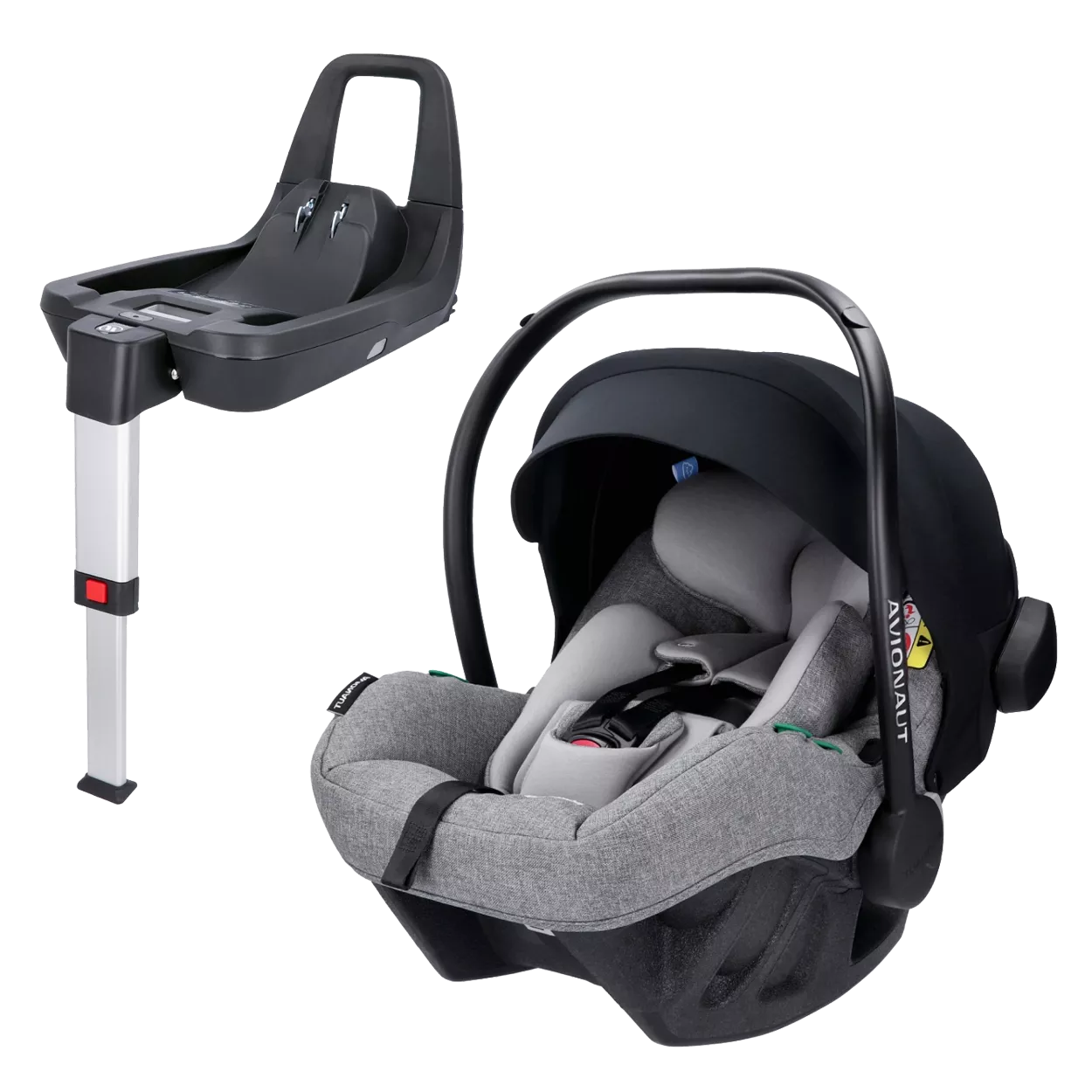 Avionaut Pixel Pro 2.0 C + baza IQ 2.0 C | Grey Pro.01