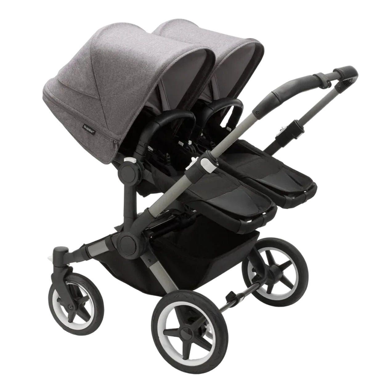 Bugaboo Donkey 5 Twin | Graphite-Midnight Black-Grey Melange