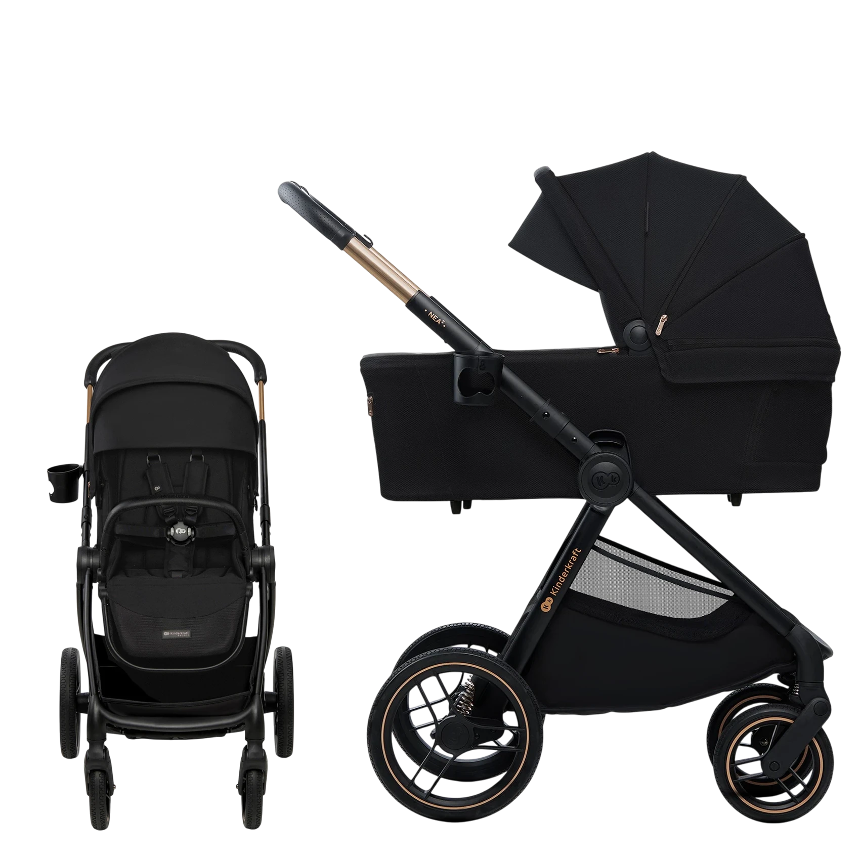 Kinderkraft Nea 2 - 2w1 | Midnight Black