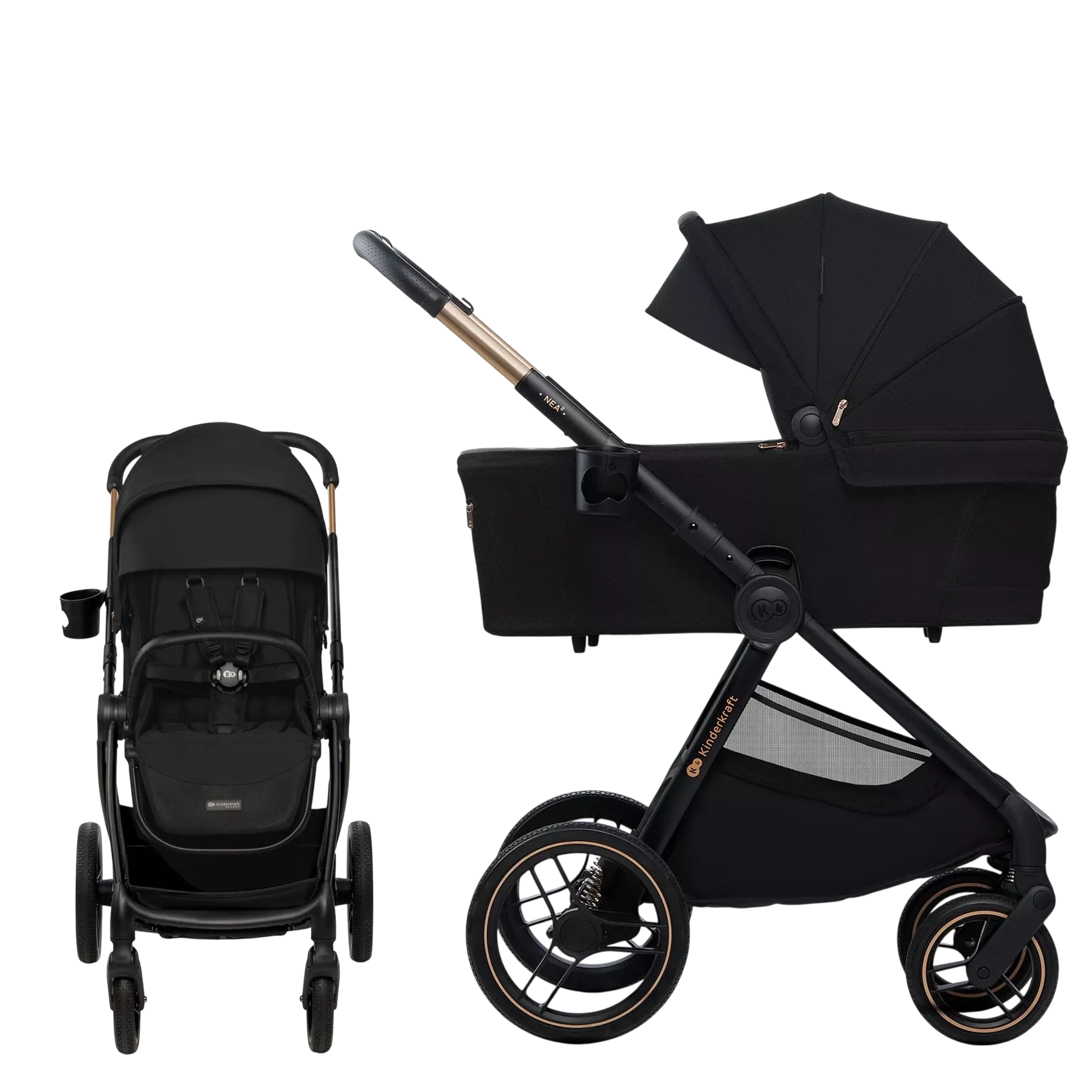 Kinderkraft Nea 2 - 2w1 | Midnight Black