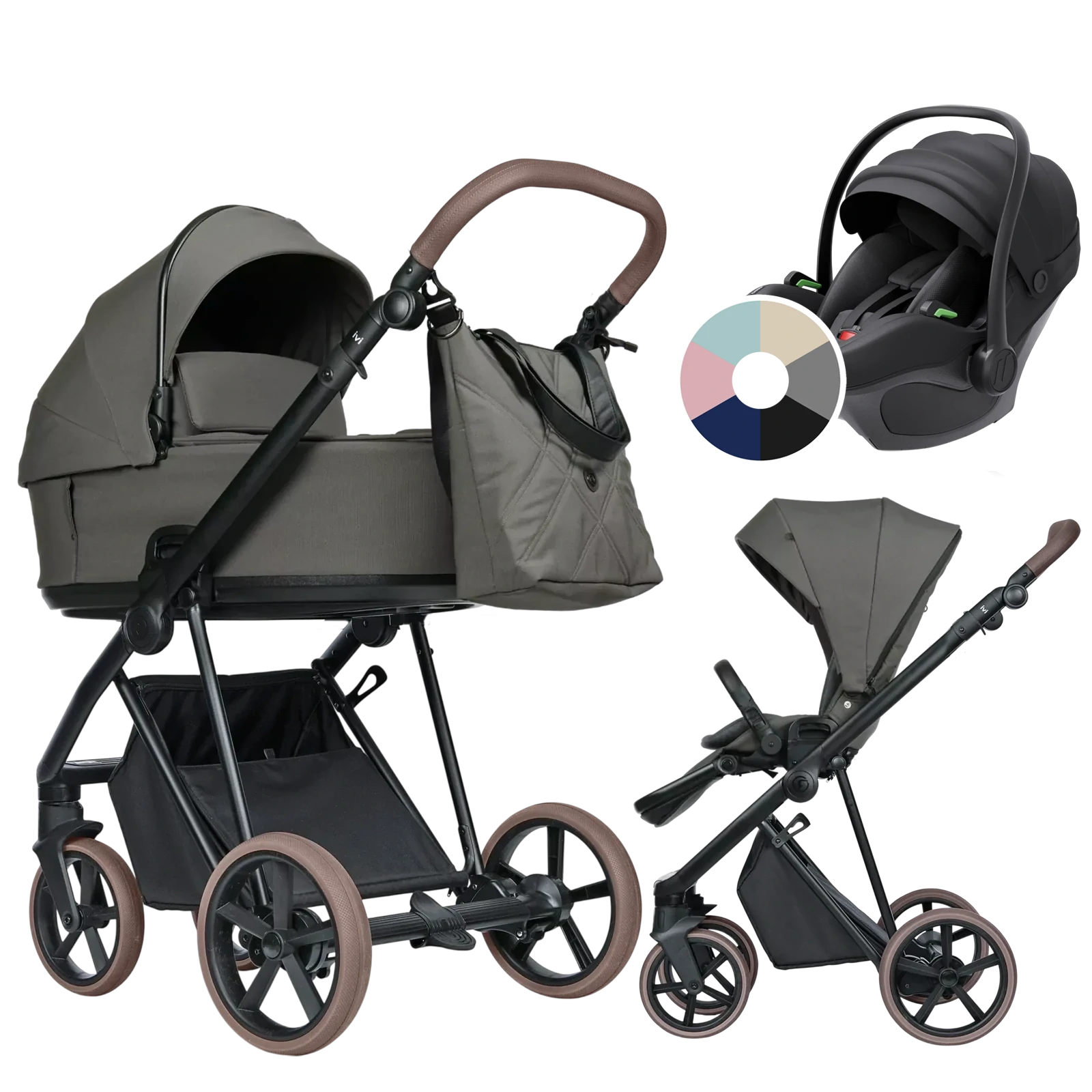 Roan Ivi 2.0 Vintage + Avionaut Pixel 3 + GRATIS - 3w1 | Praline