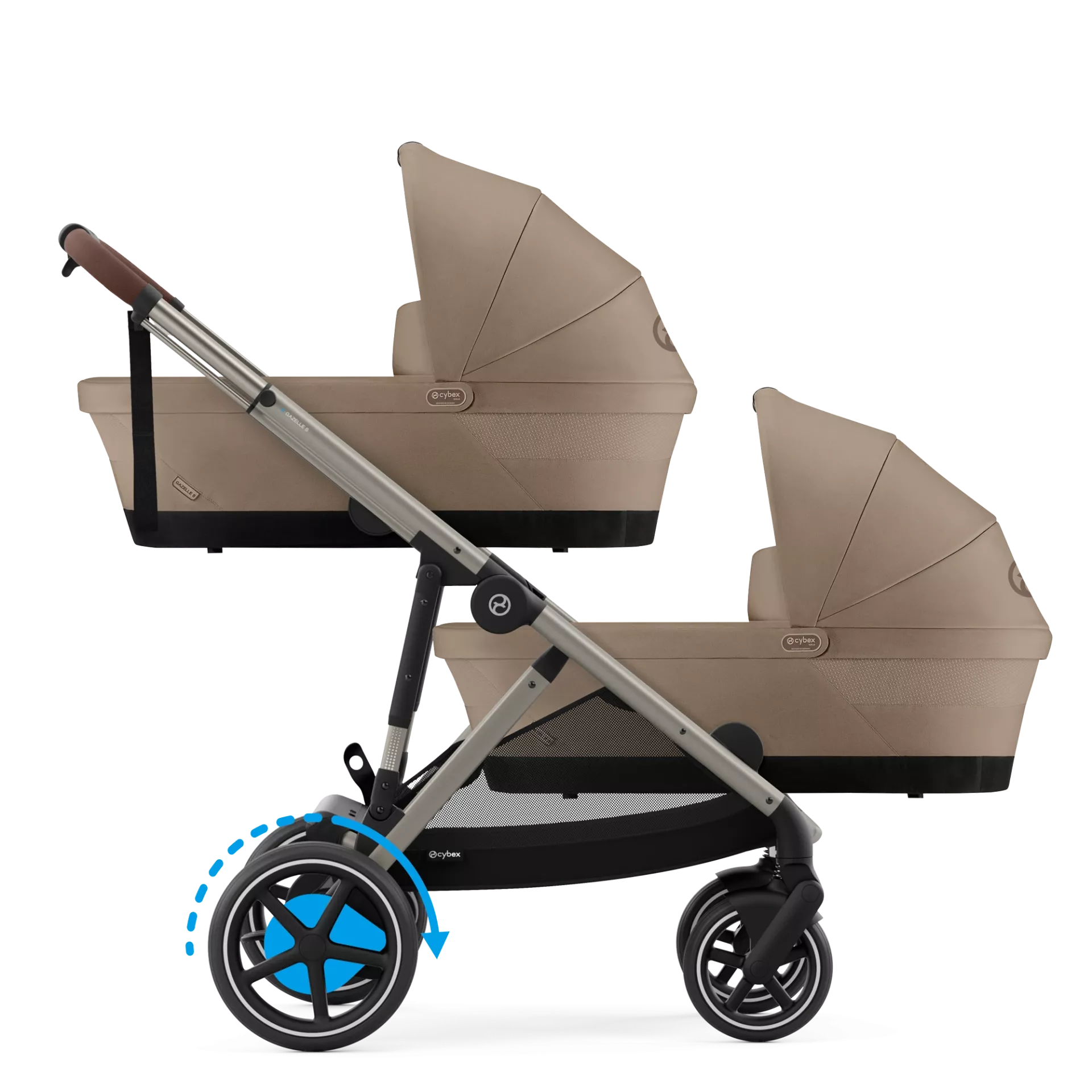 Cybex e-Gazelle S Twin | Almond Beige