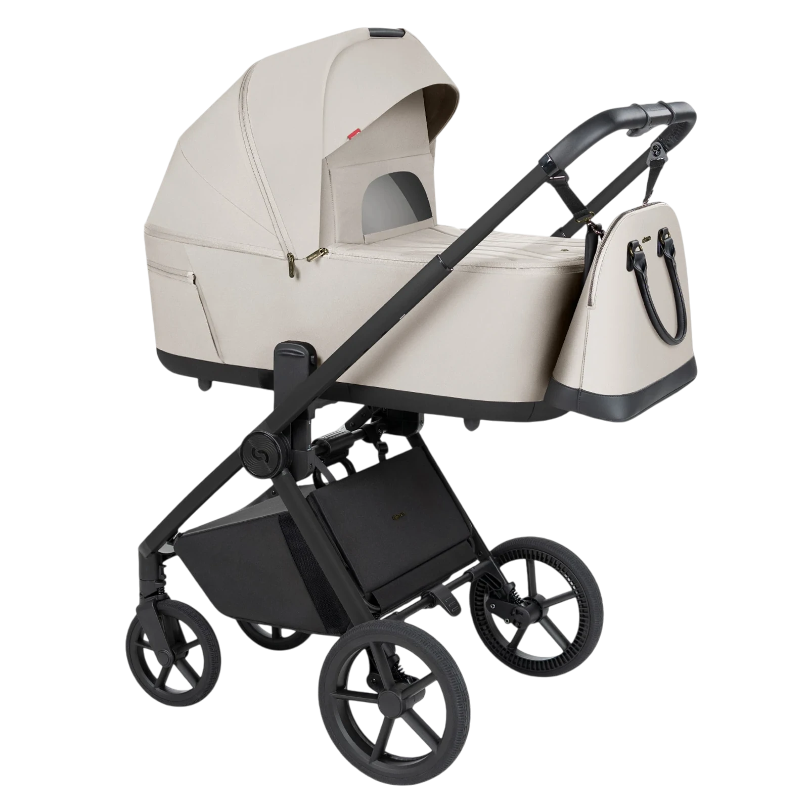 Carrello Ultra F + GRATIS - wózek 2w1 | Milk Grey